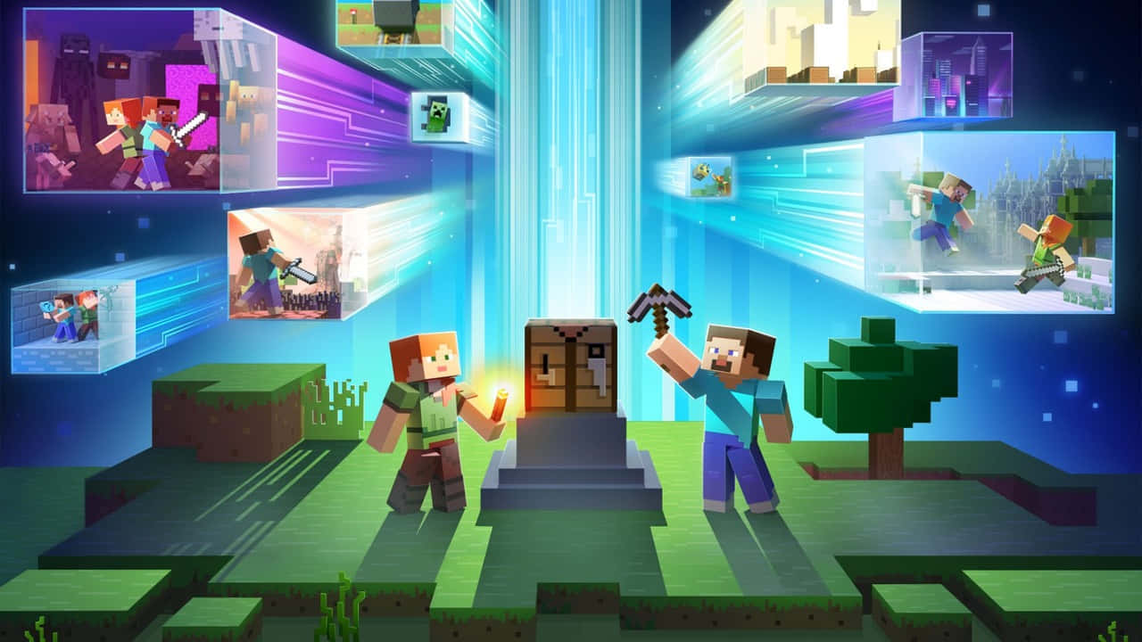 Minecraft - jocul Fundal