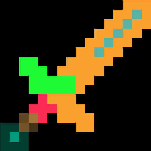 Minecraft_ Sabie_ de_ Diamant_ Arta_ Pixel.PNG Fundal