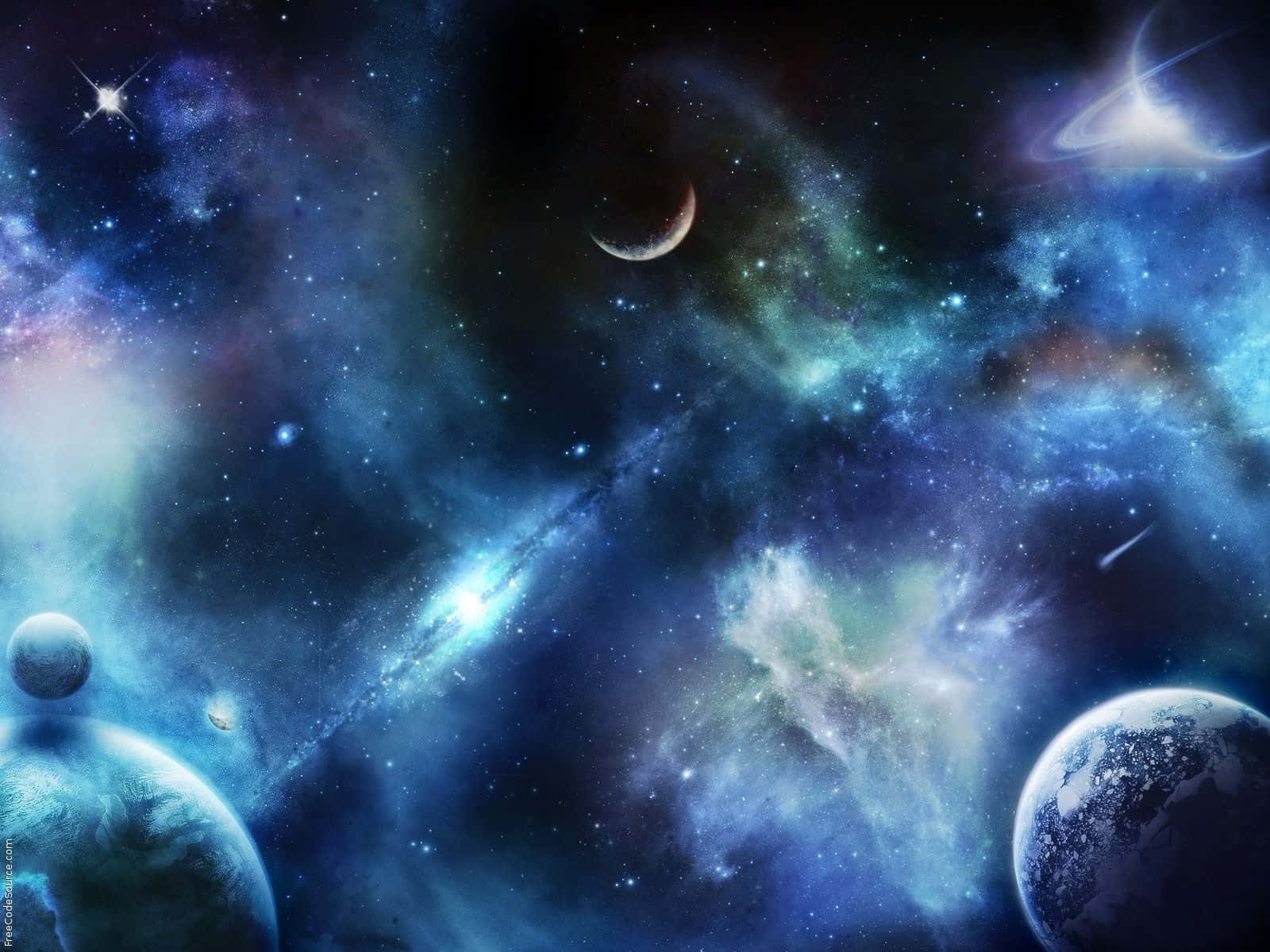Minuna-te de frumusețea spațiului cosmic. Fundal