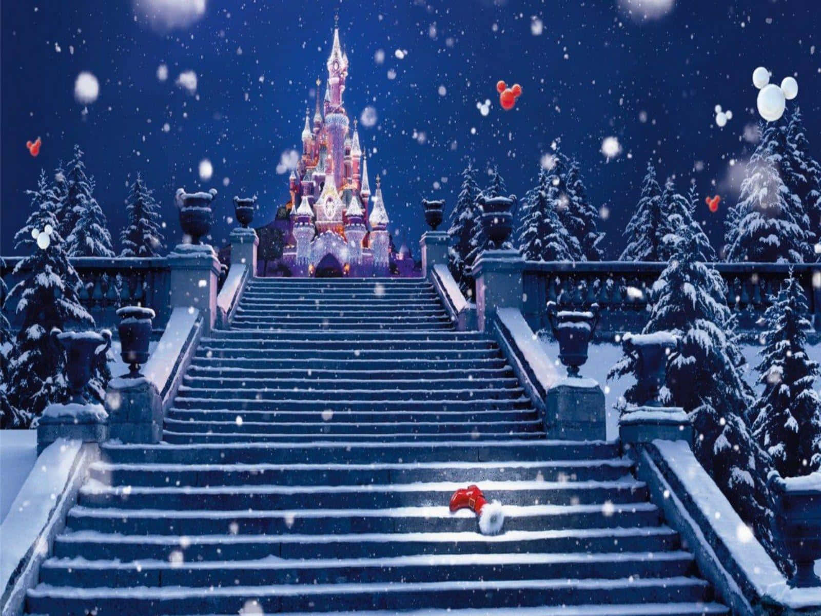Minunat Crăciun Disney! Fundal