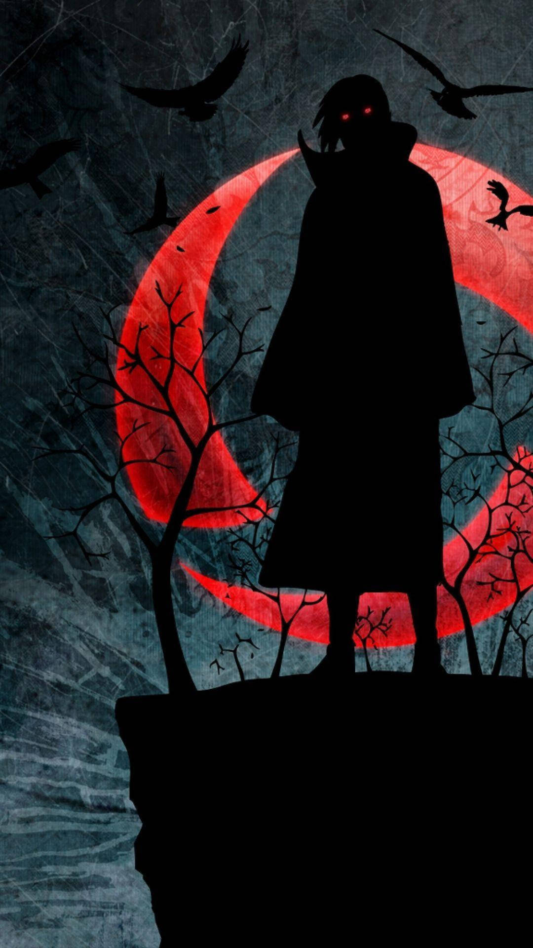 Misteriosul Itachi Uchiha sub bântuitoarea lună roșie. Fundal