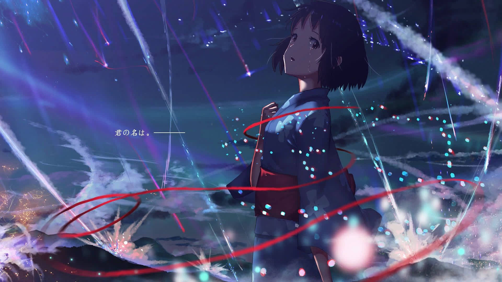 Mitsuha Live Anime Fundal
