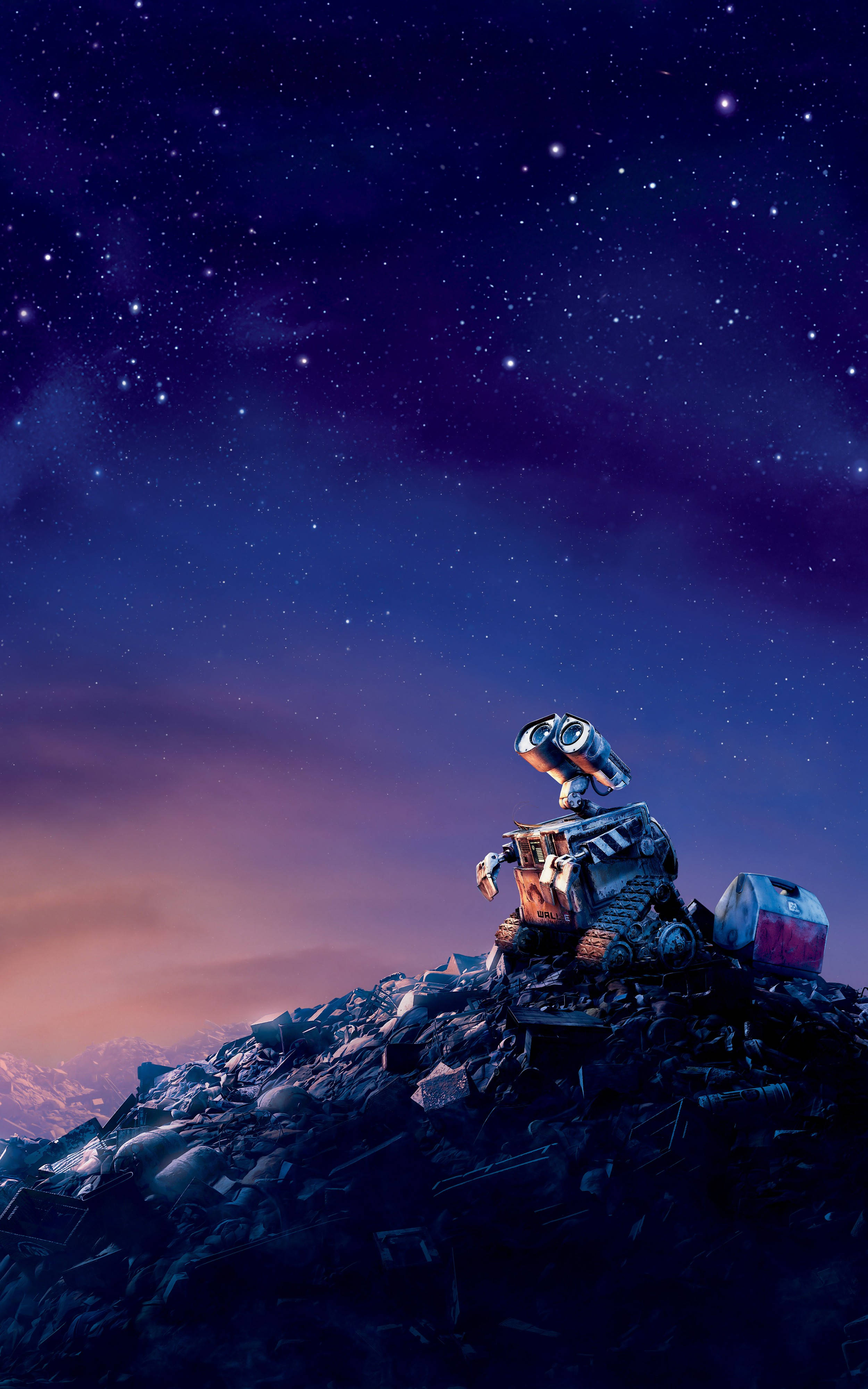 Mobile Wall-E Cer Înstelat Fundal