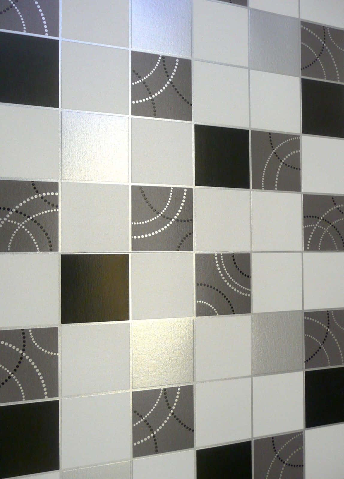 Model Abstract Exquisit pe Placi Ceramice Fundal