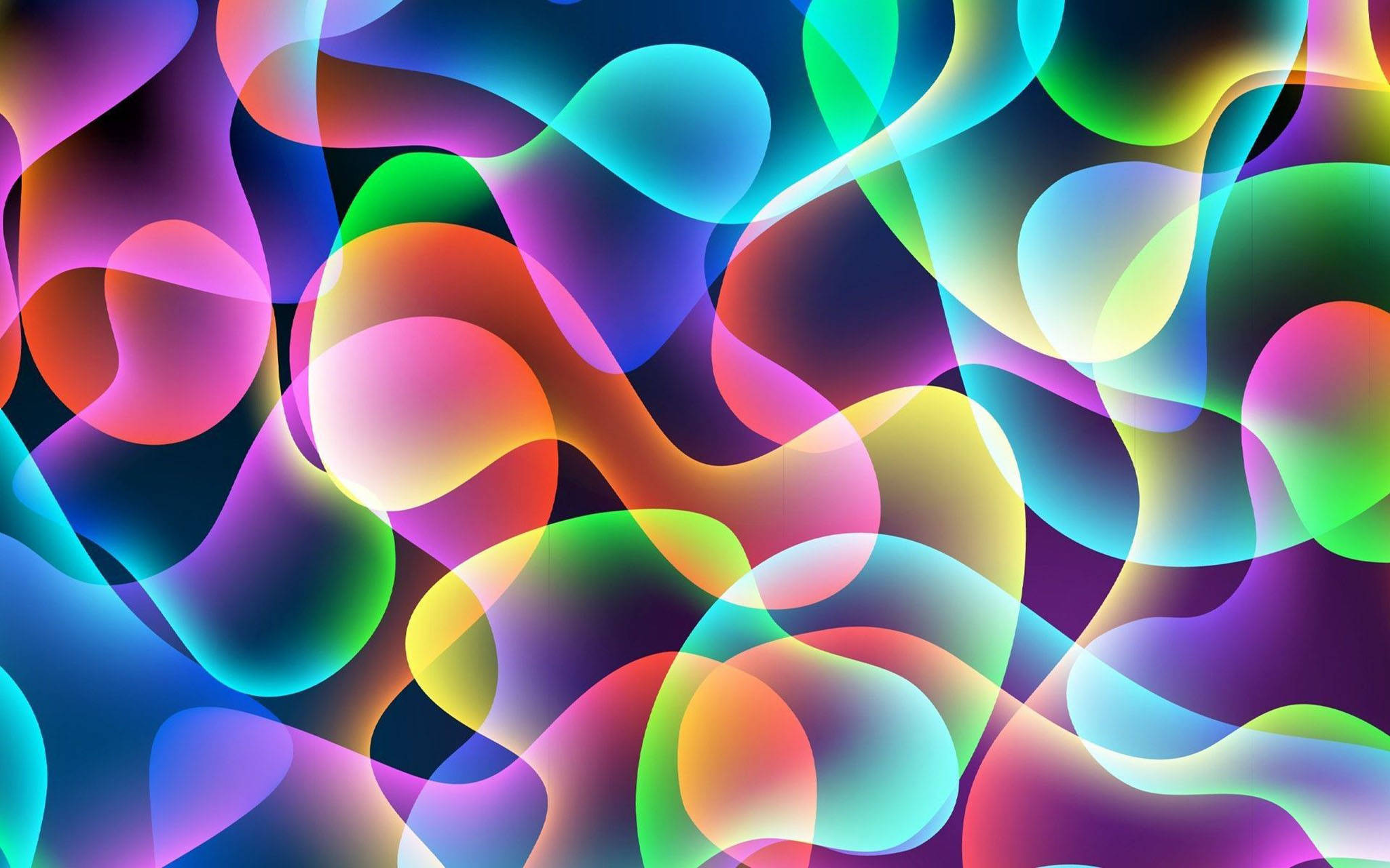 Model Abstract Vibrant Cool Fundal