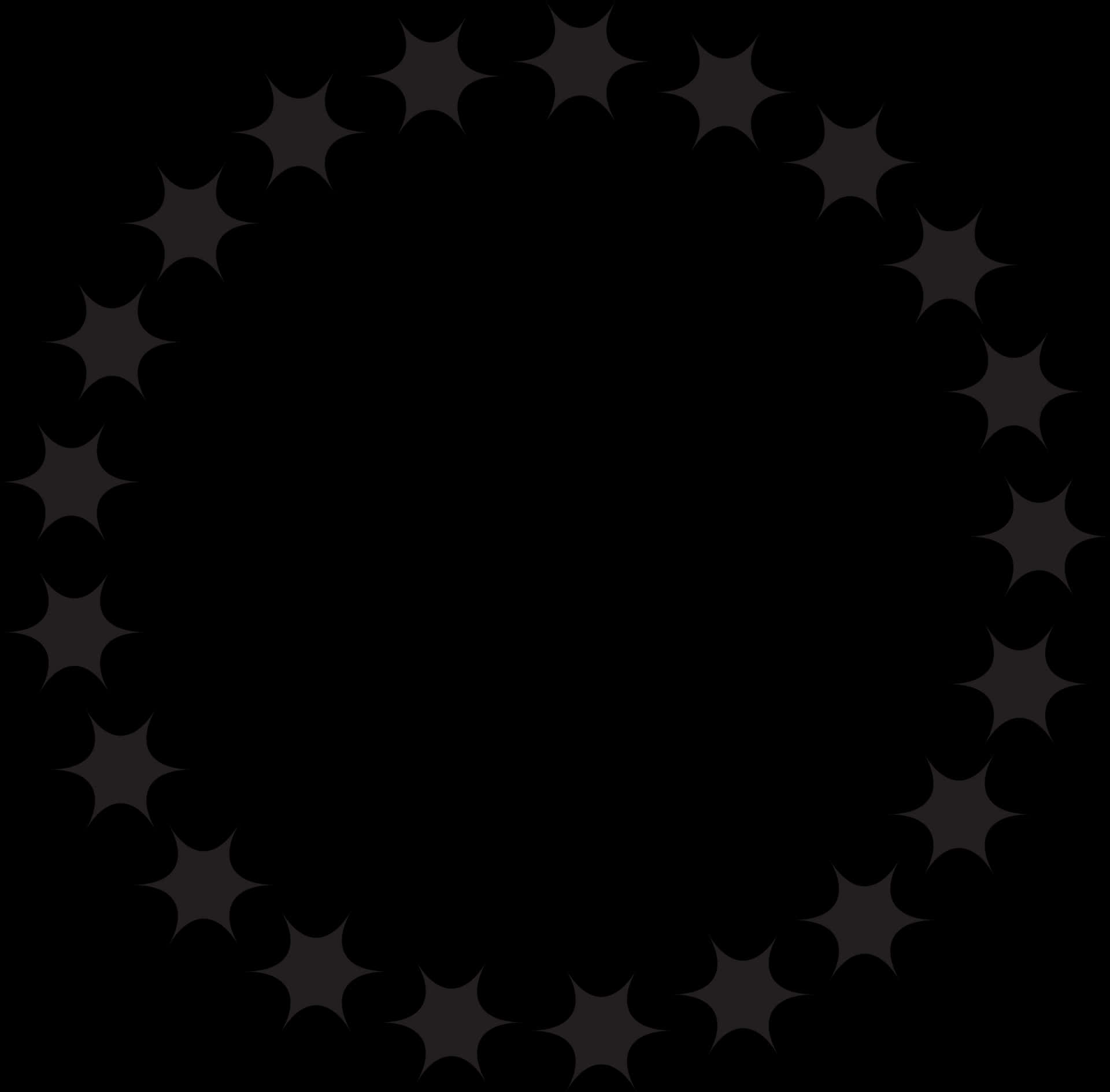 Model circular abstract pe fundal negru Fundal