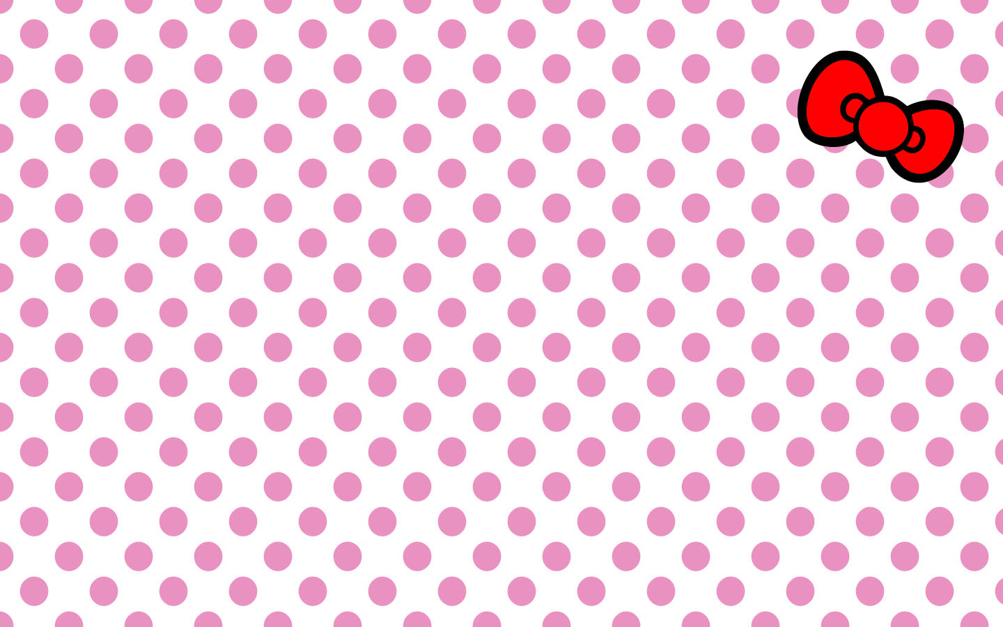 Model cu buline roz Hello Kitty Fundal