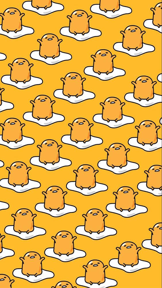 Model estetic Gudetama mic Fundal