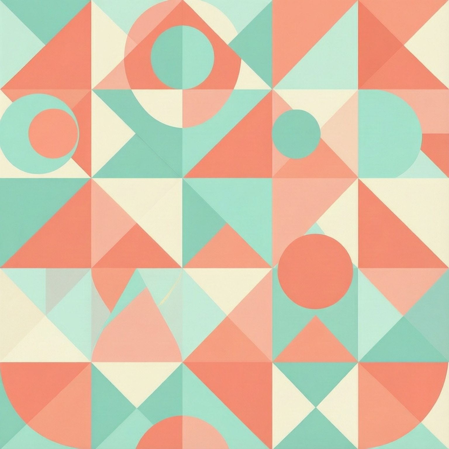 Model Geometric Pastel Fundal