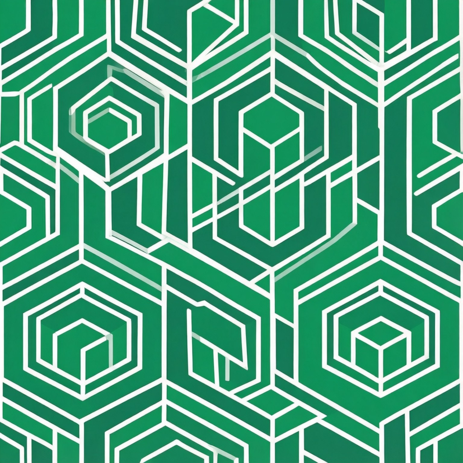 Model hexagonal verde Fundal