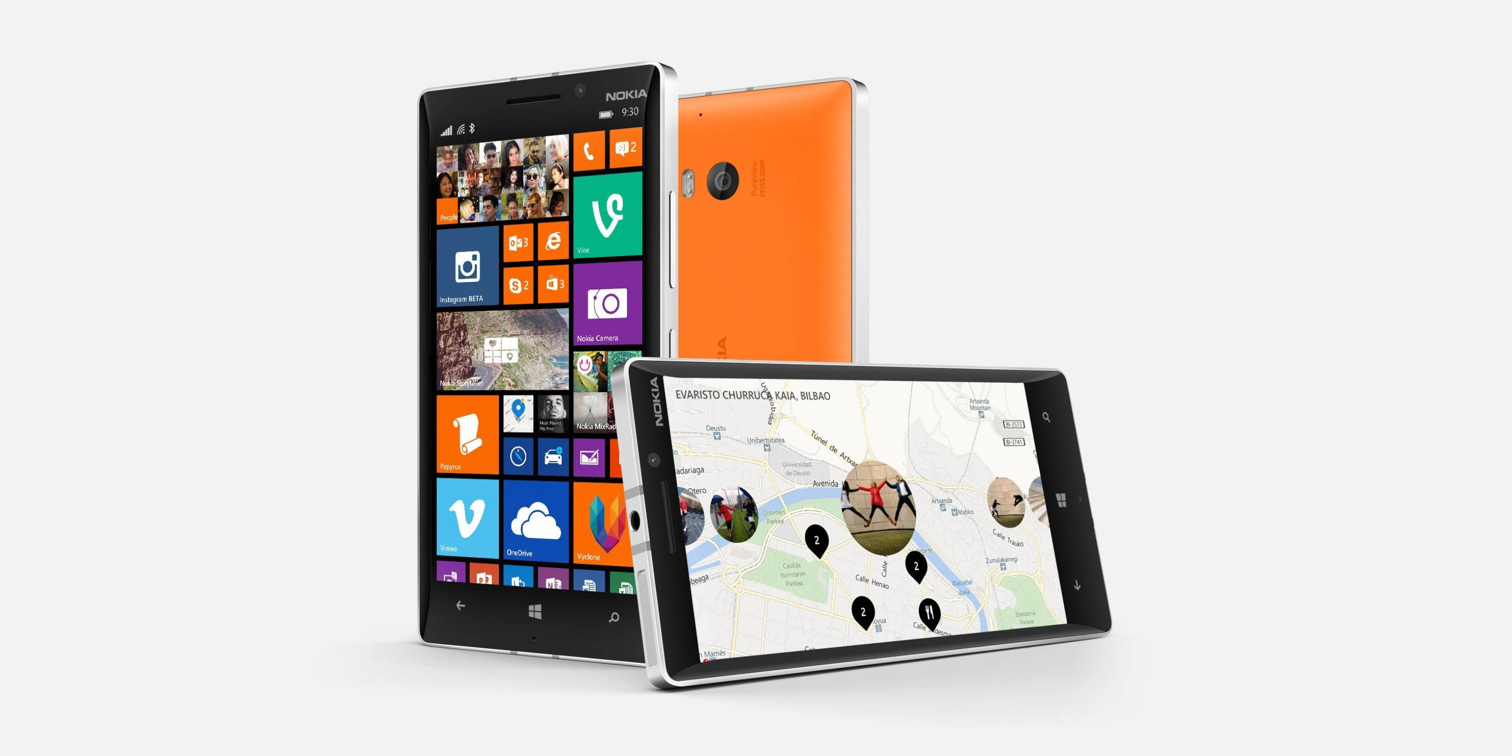 Model Nokia Lumia 930 Fundal