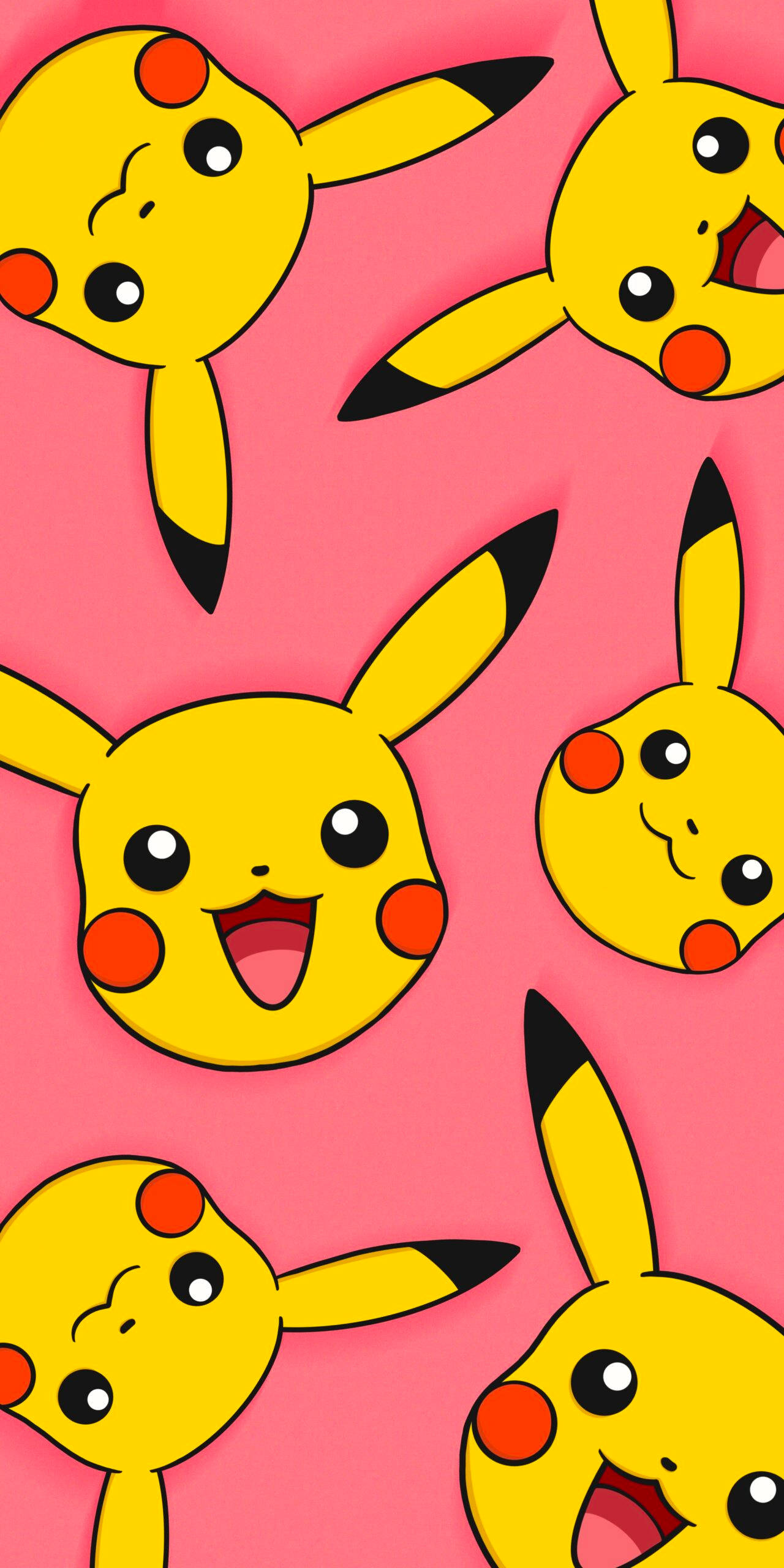 Model Seamless Pikachu Fundal