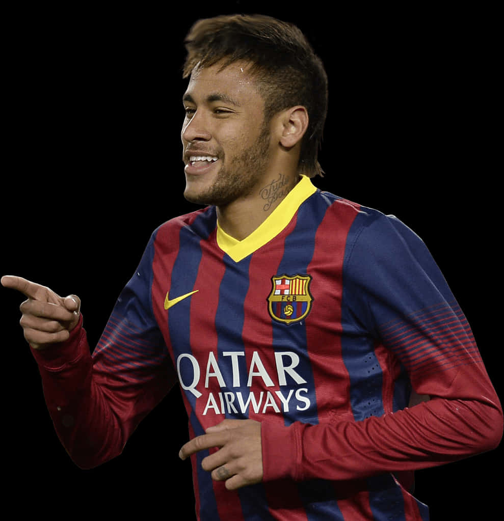 Momentul lui Neymar la Barcelona în timpul meciului Fundal