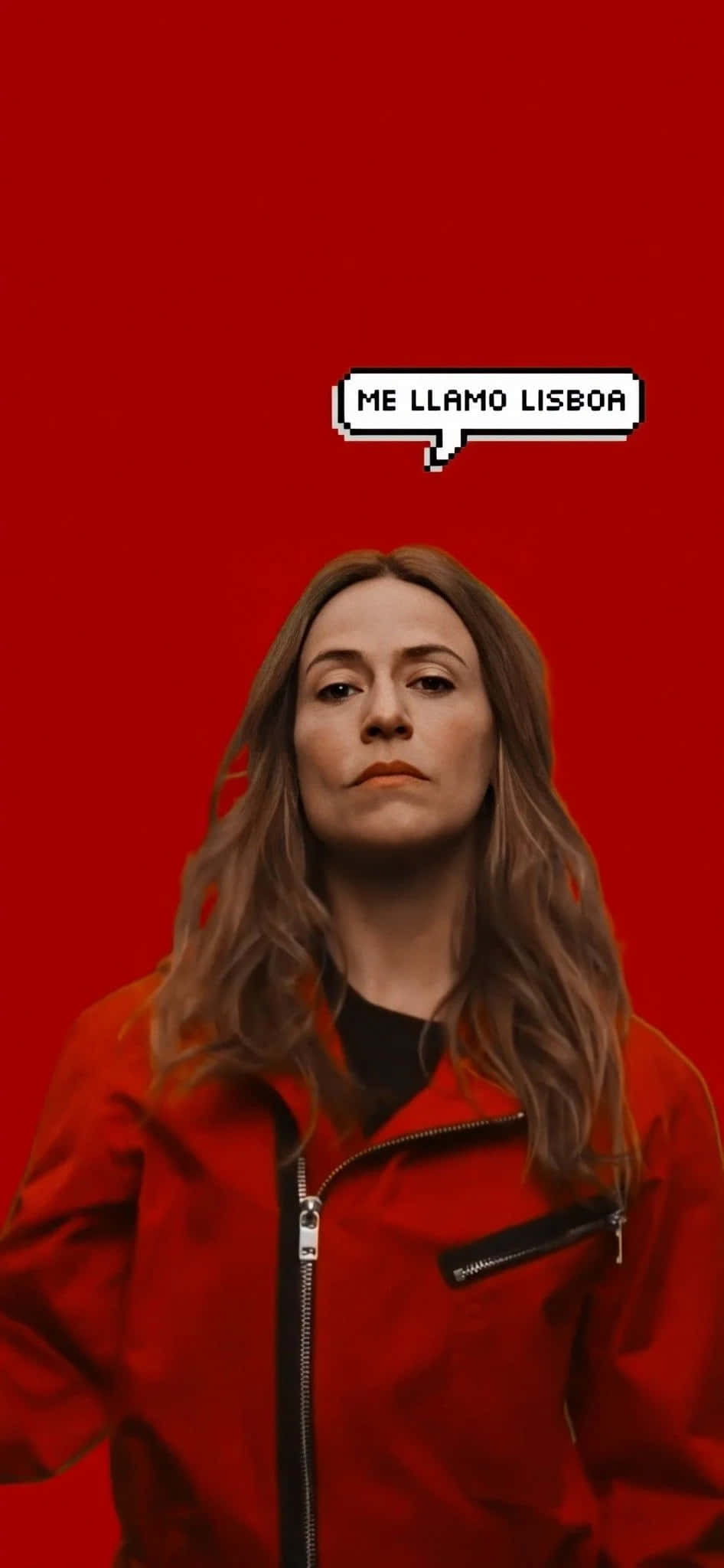 Money Heist Lisboa Poster Fundal