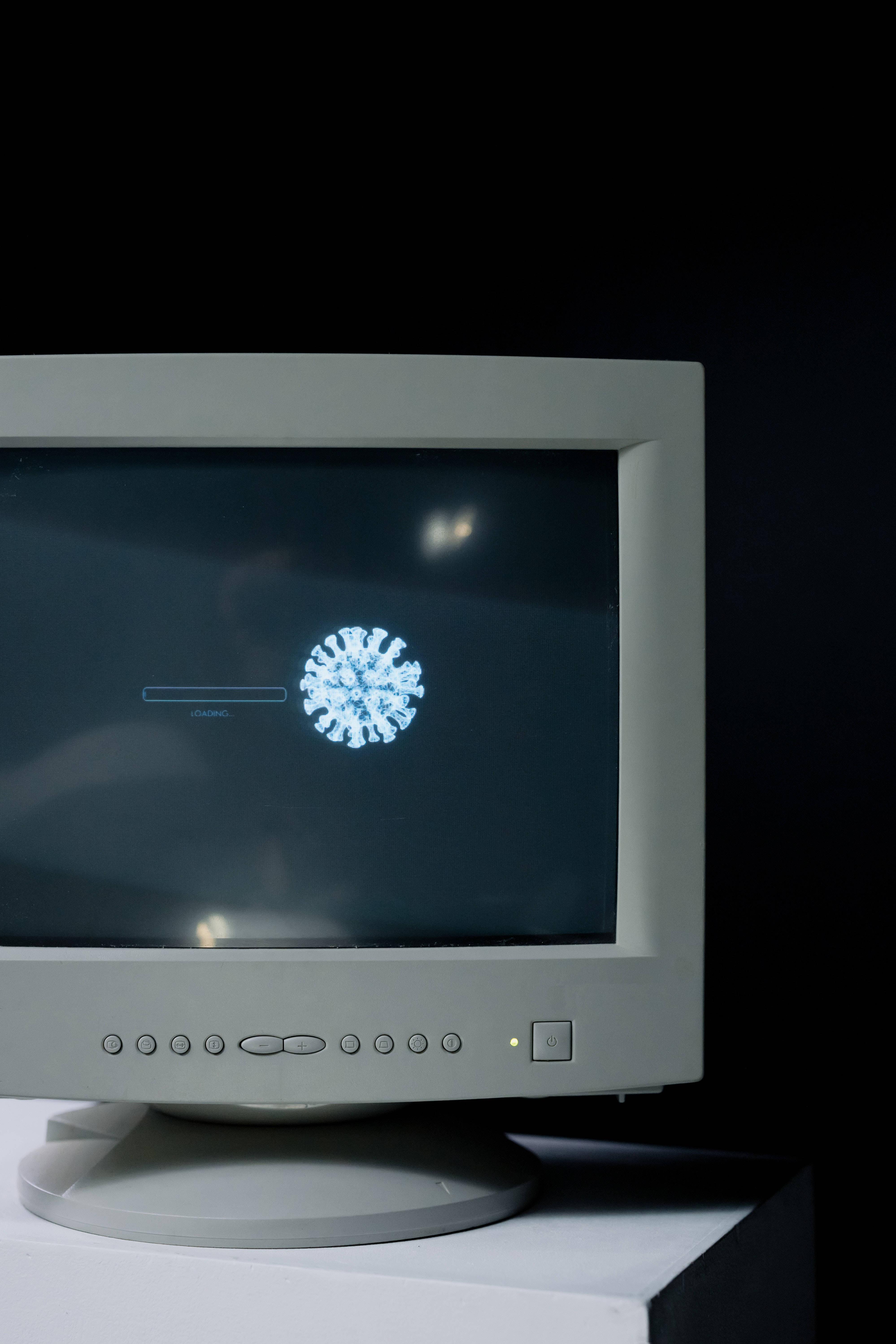 Monitoare Vintage de Calculator Fundal