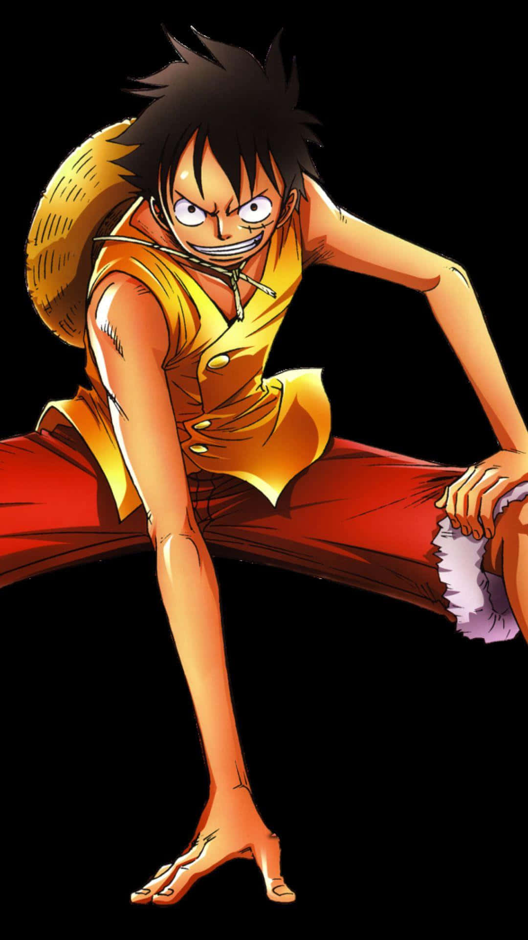 Monkey D Luffy gata să pornească la drum în Grand Line. Fundal