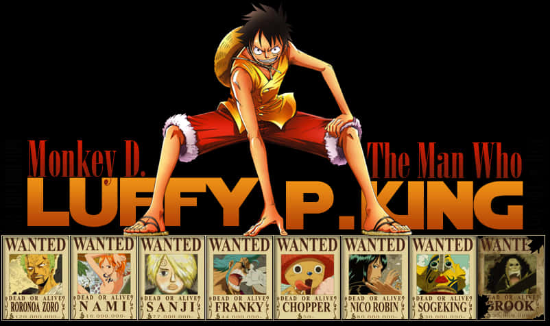 Monkey D Luffy Regele Piraților Fundal