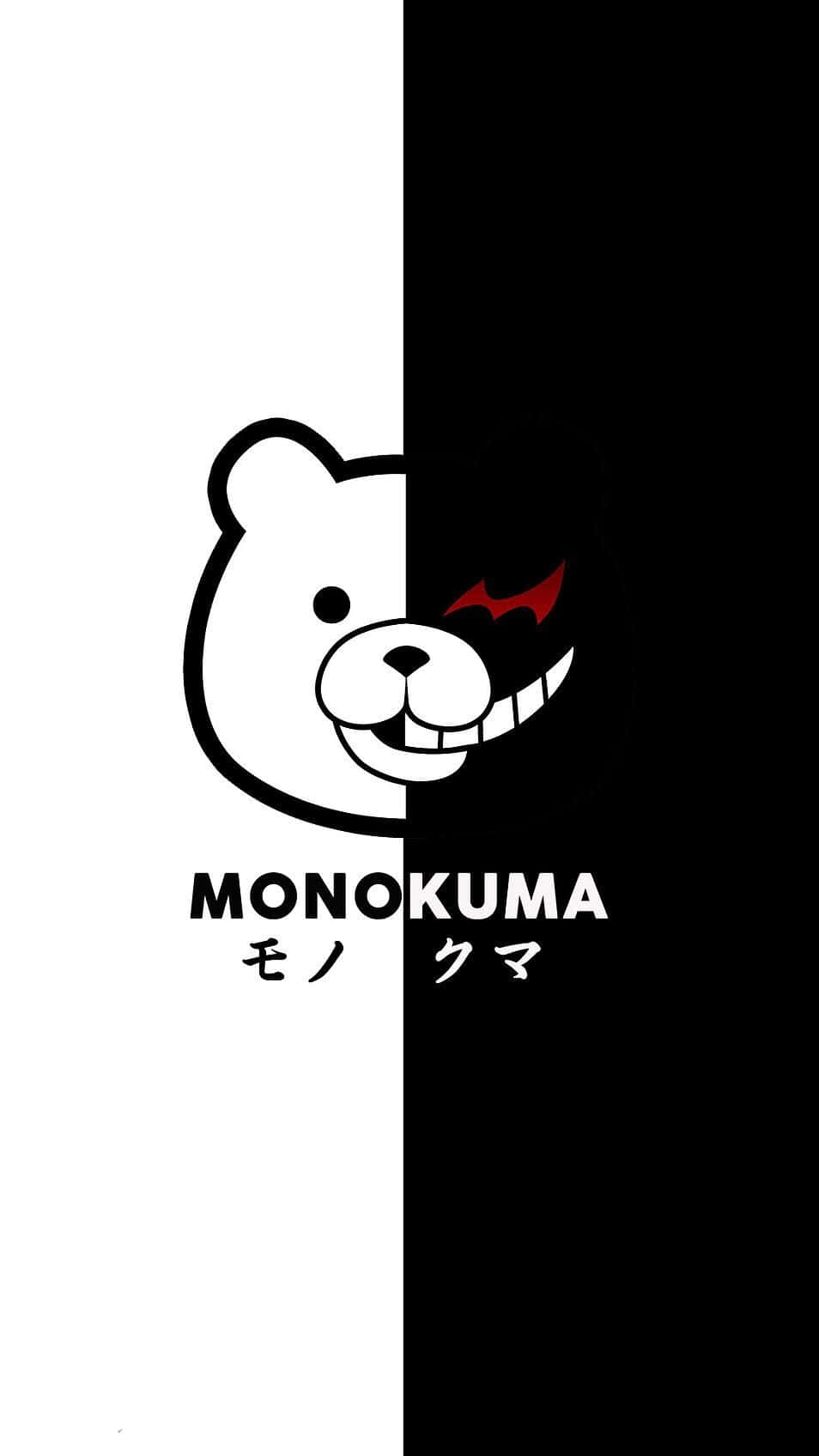 Monokuma Directorul Academiei Hope's Peak Fundal
