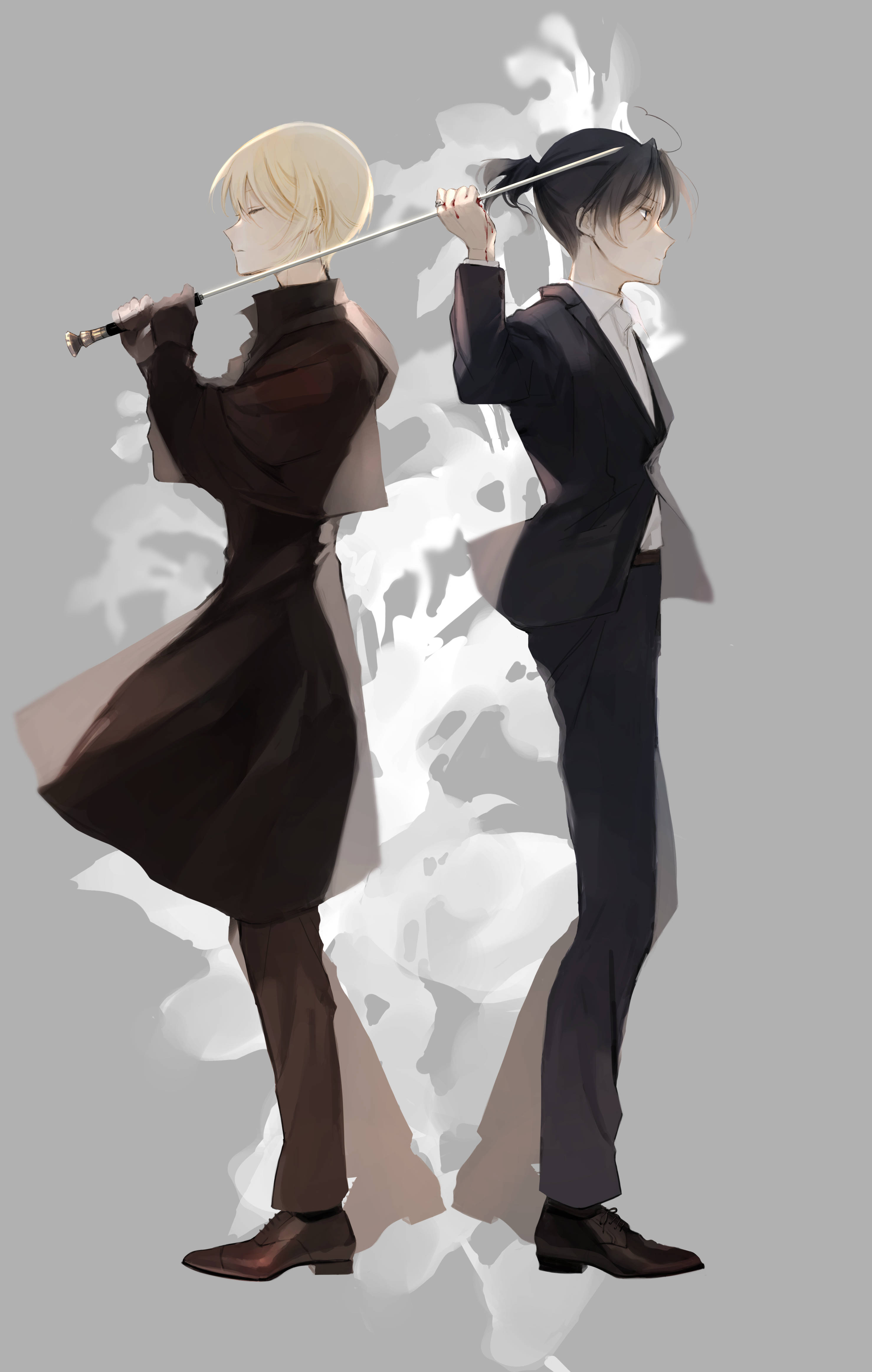 Moriarty the Patriot – Fanart William și Sherlock Fundal