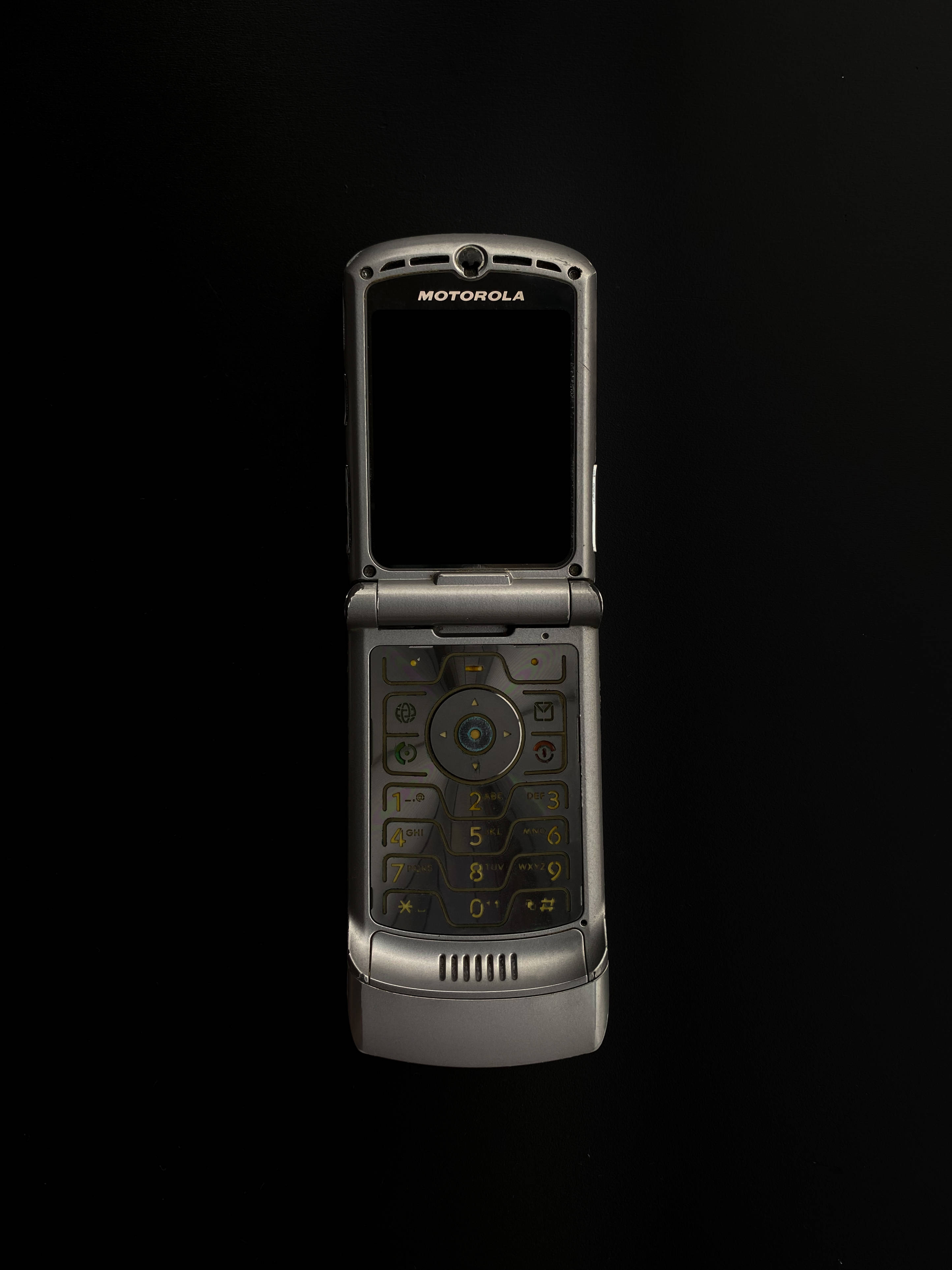 Motorola Razr Argintiu Fundal