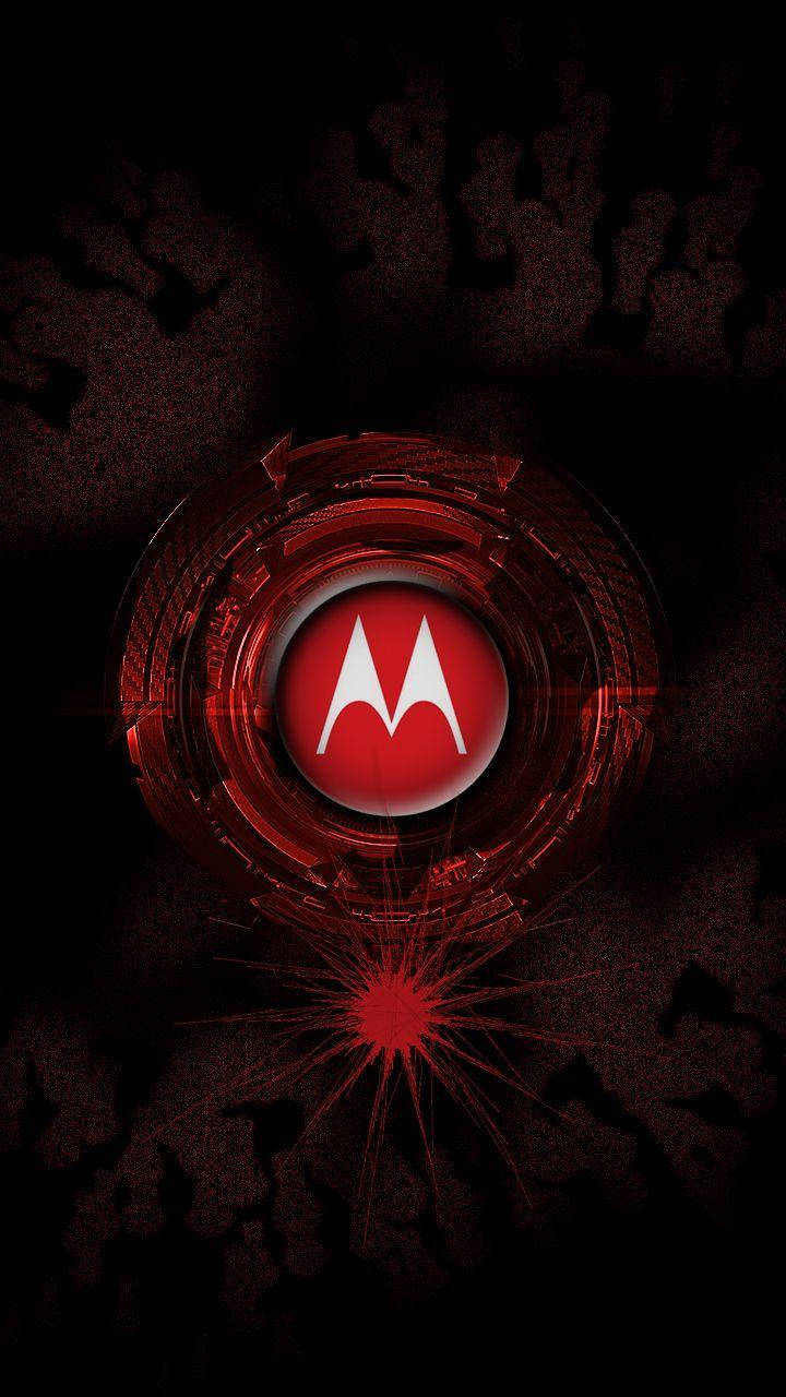Motorola Roșu Închis Fundal