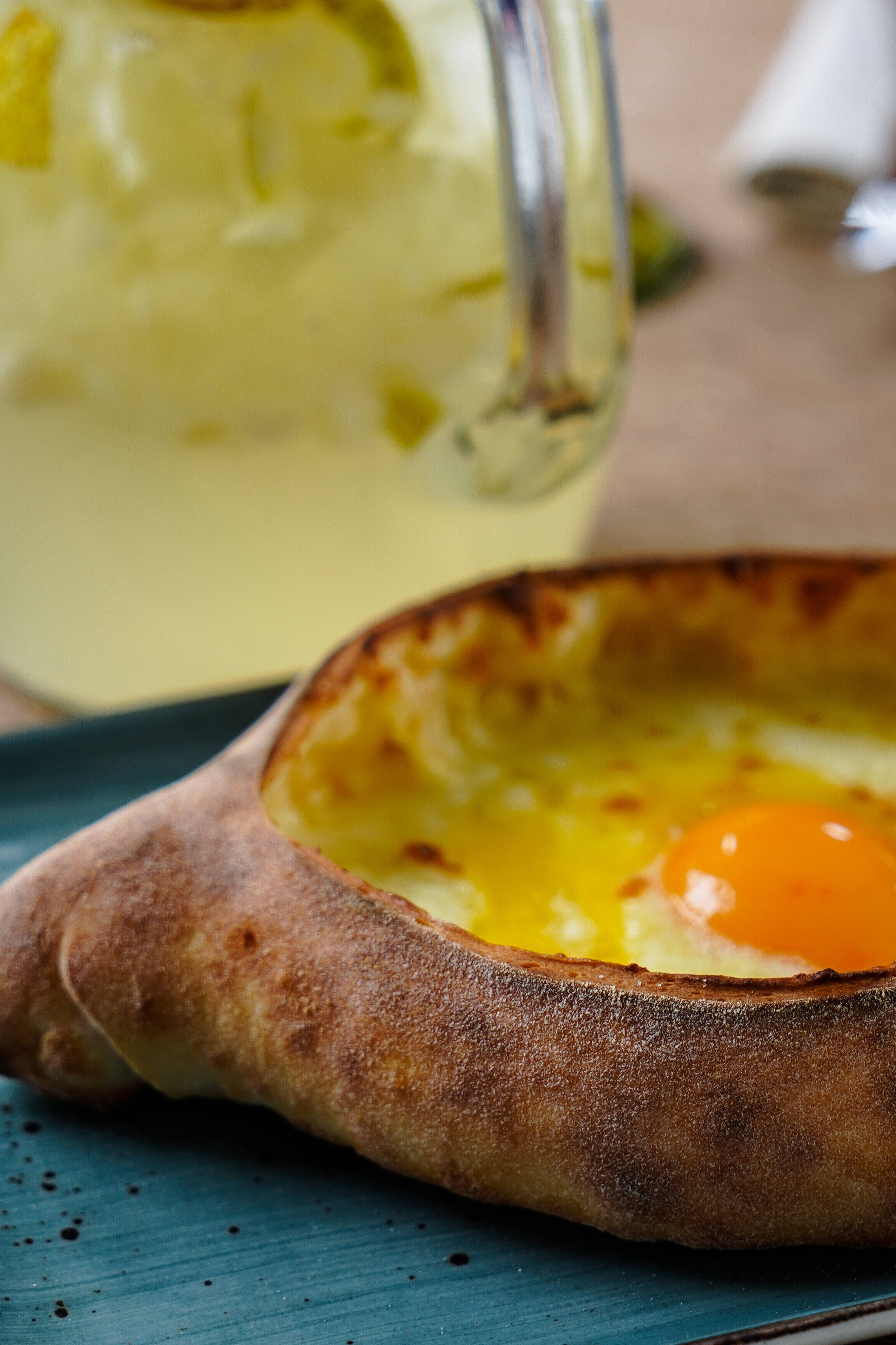 Mouth-watering Georgian Khachapuri Feast Fundal
