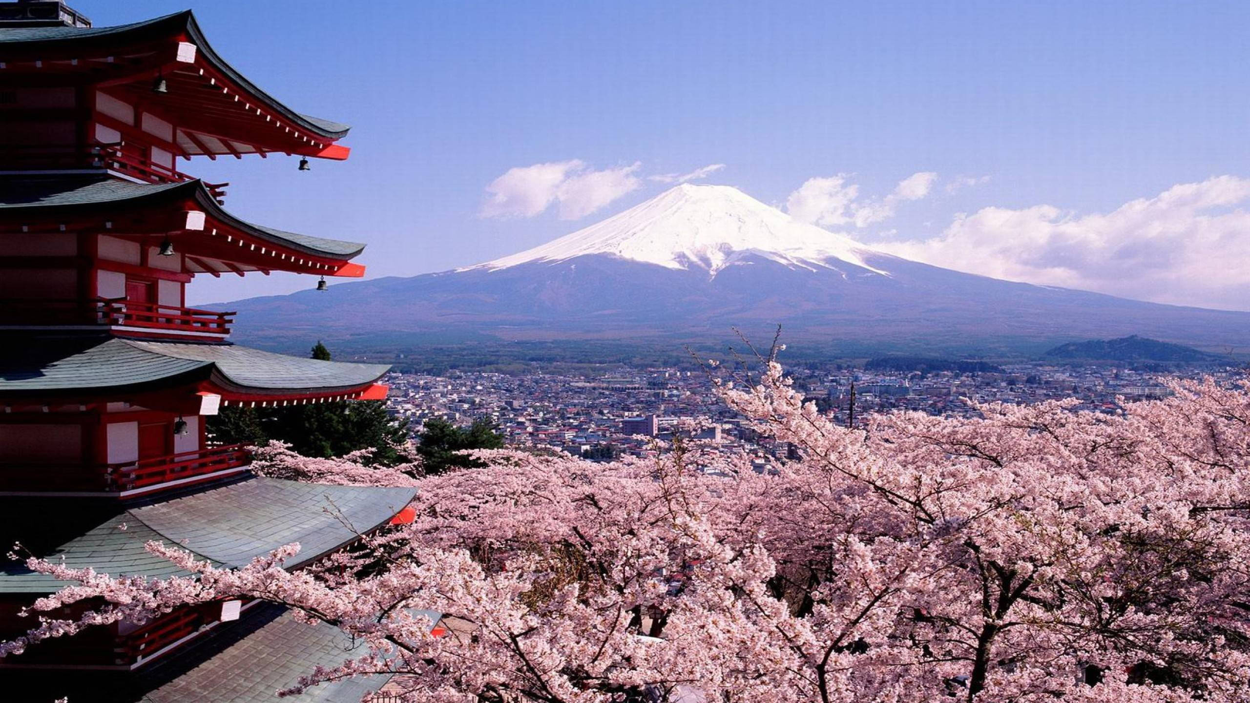 Muntele Fuji înzăpezit, Japonia Fundal