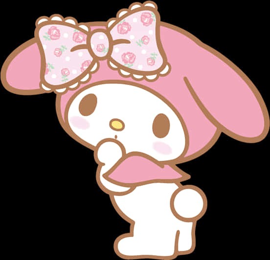 My Melody Poză Drăguță Fundal