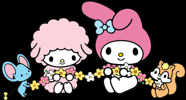 Http Www Co Images My Melody Risu - Hello Kitty și prietenii Png, Png transparent — Drăguț Fundal