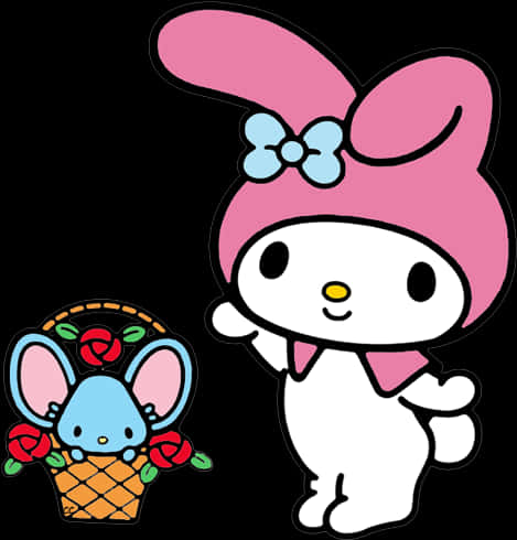 My Melody și prietena Fundal
