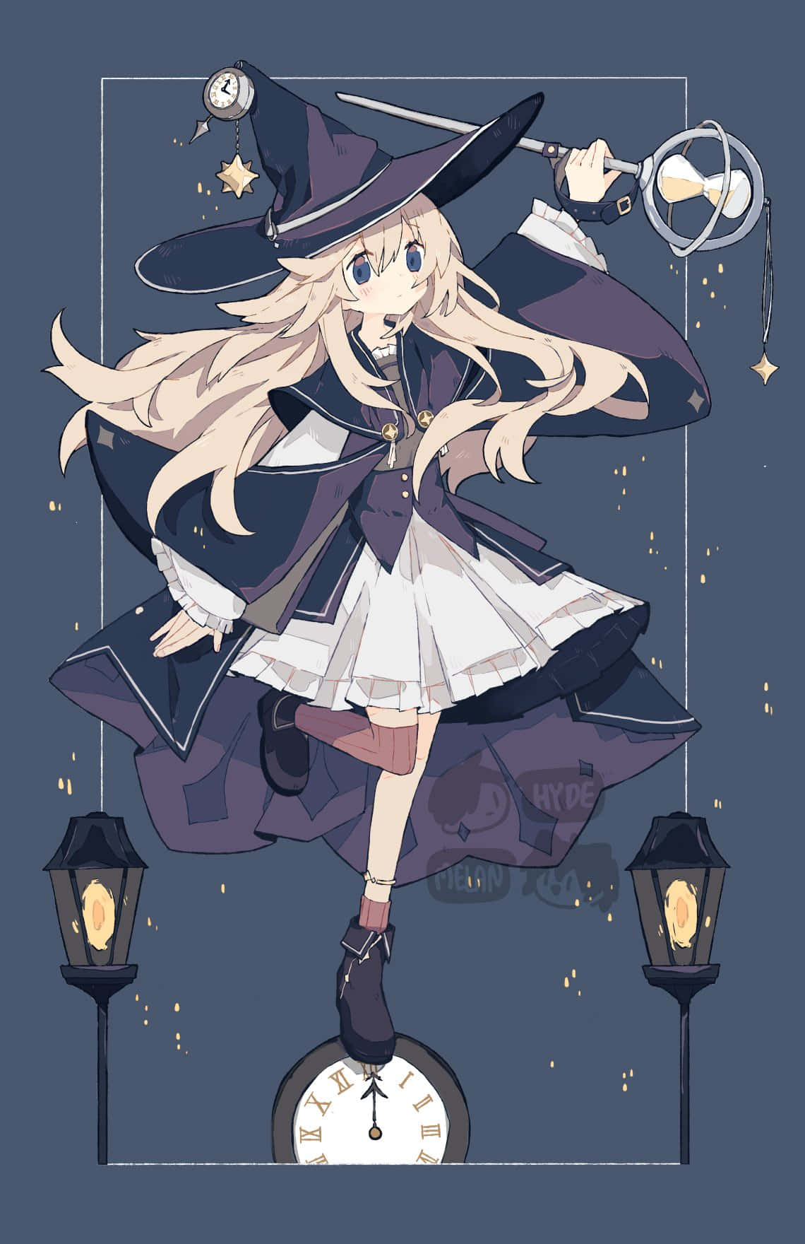 Mysterious Witching Hour in the Forest Fundal
