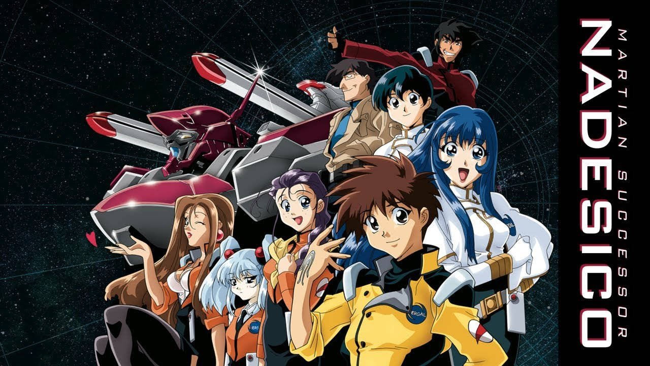 Nadesico Estetică Retro Anime Drăguță Fundal