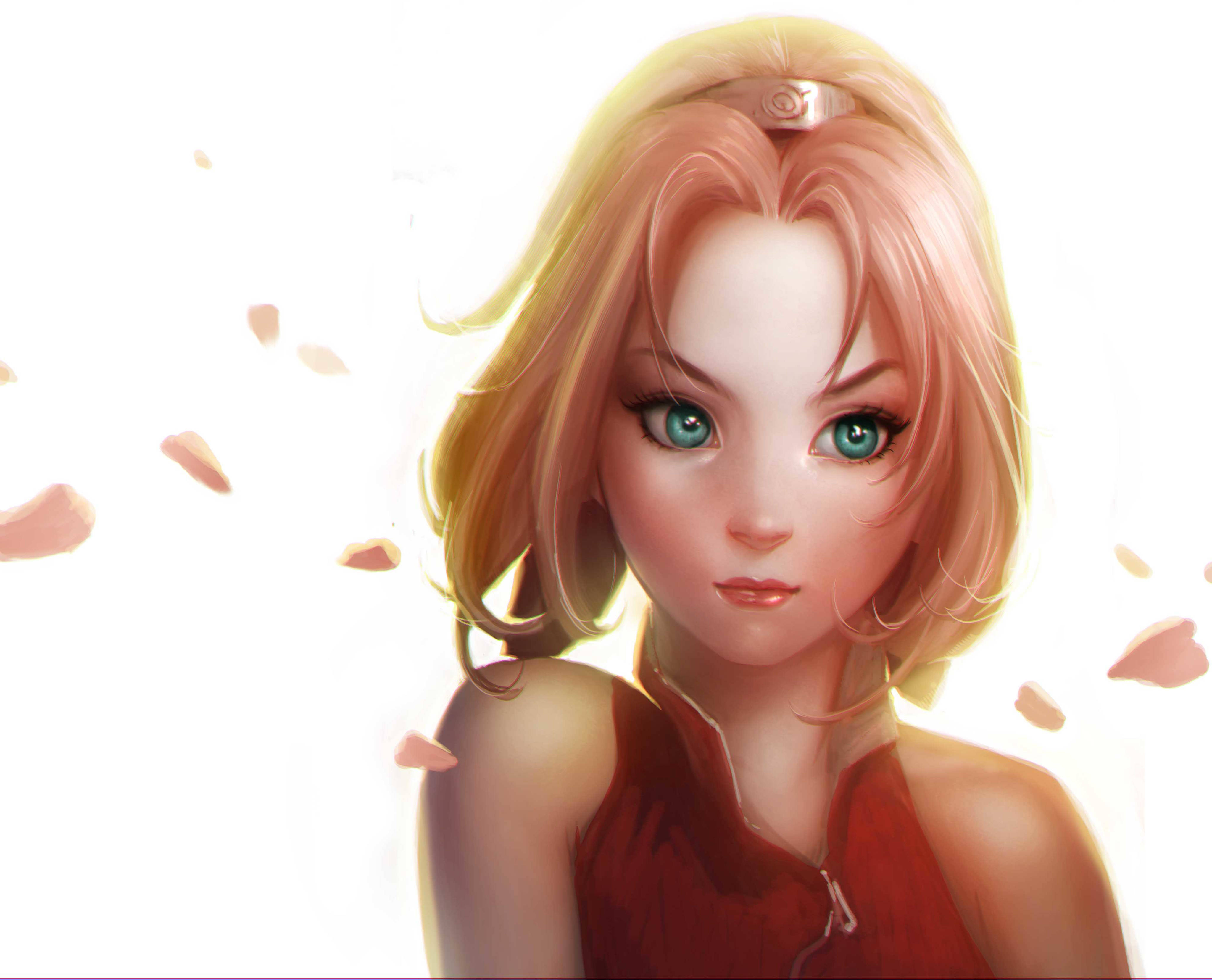 Naruto 4K Sakura Drăguță Fundal