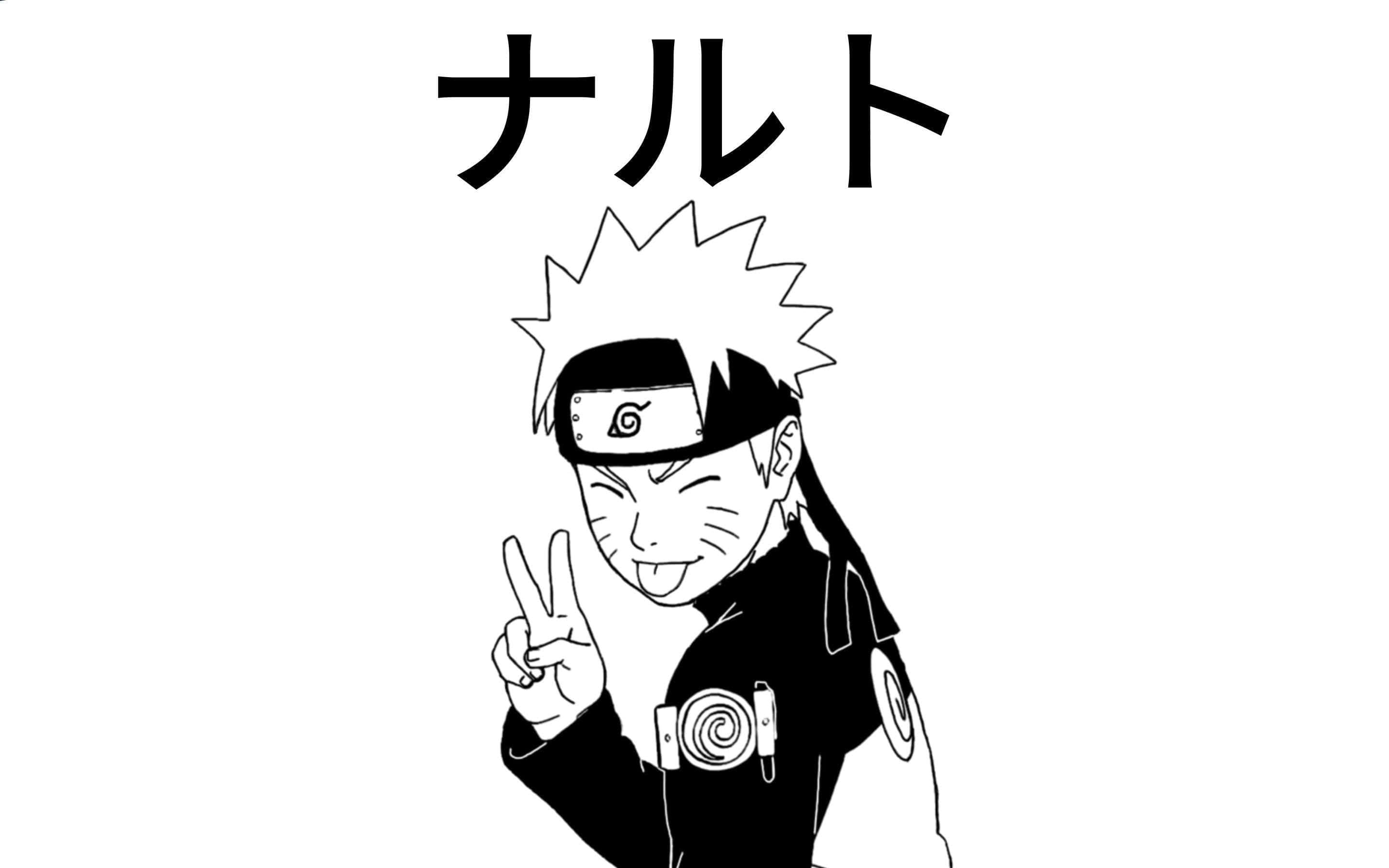 Naruto Alb și Poznaș Fundal