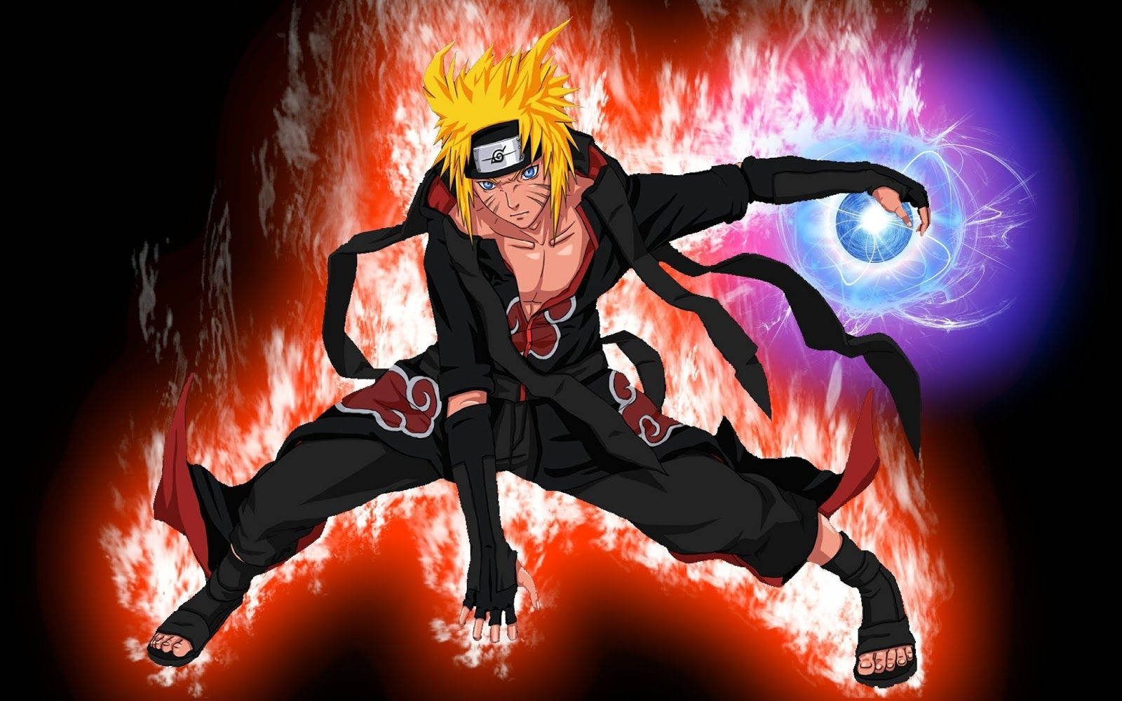 Naruto drip, un personaj frumos Fundal