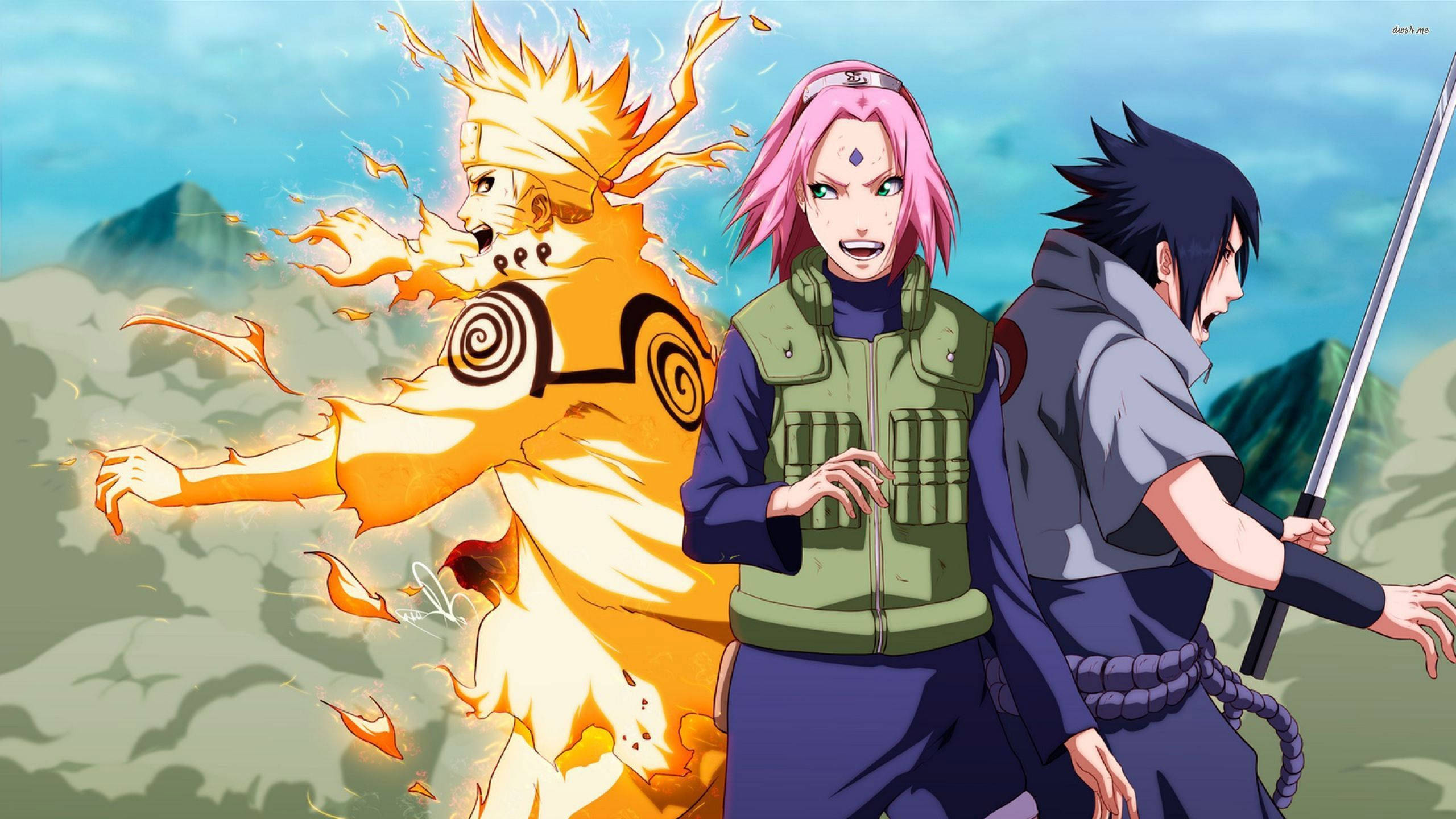 Naruto Echipa 7 Live Fundal