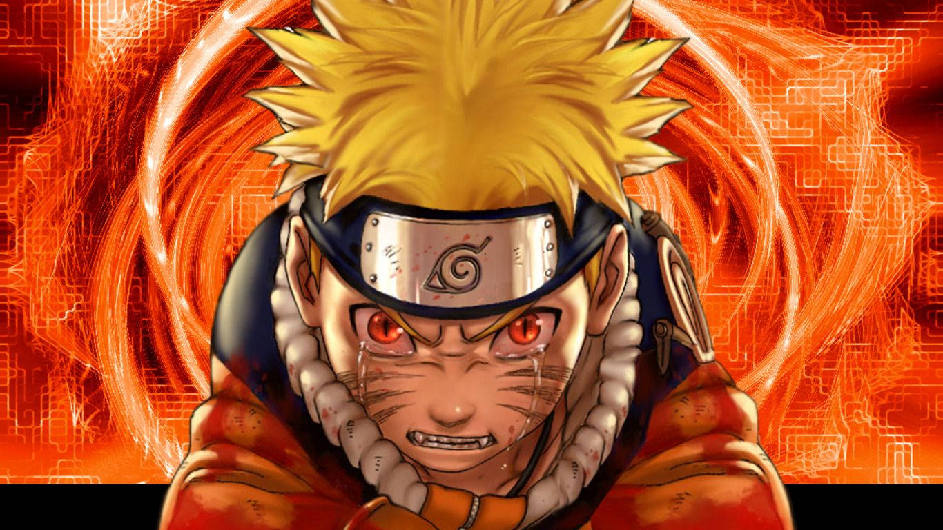 Naruto furios și plângând live Fundal