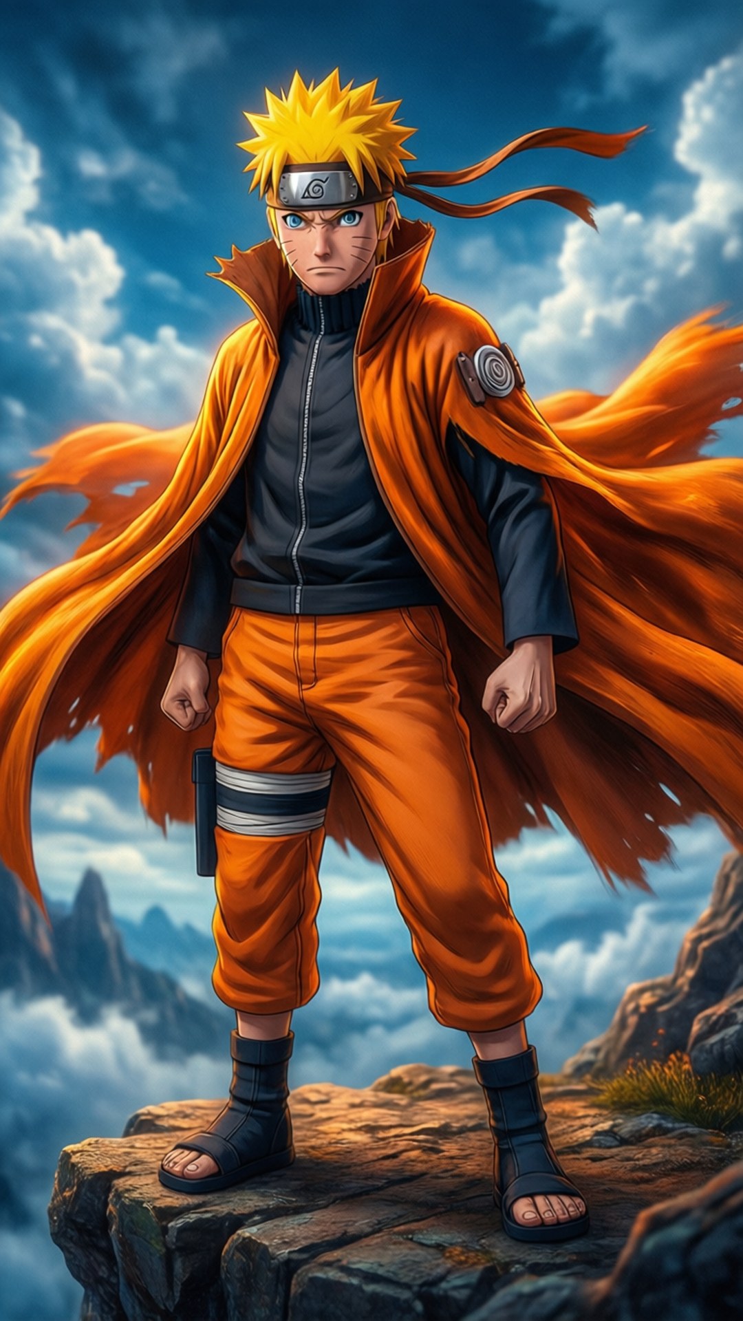 Naruto în Modul Înțelept Fundal