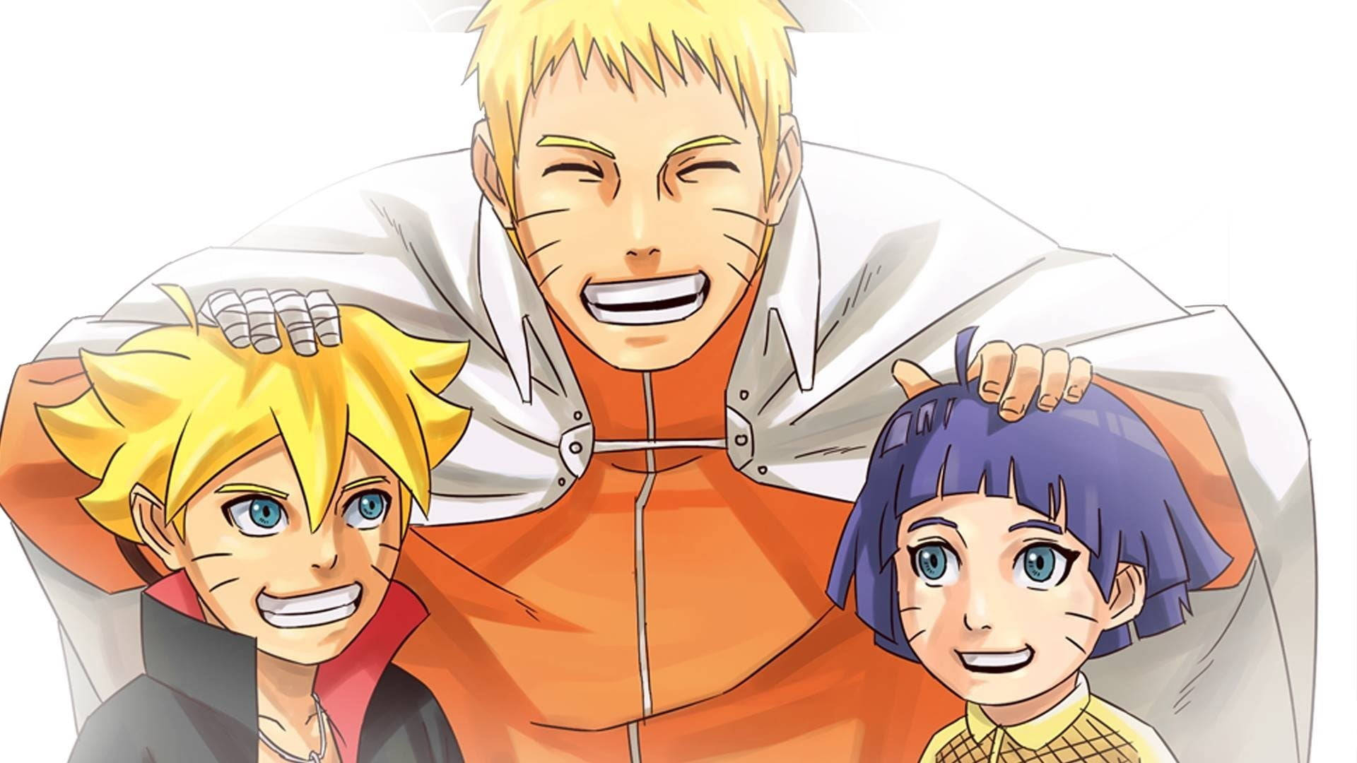 Naruto Live Boruto și Himawari Fundal