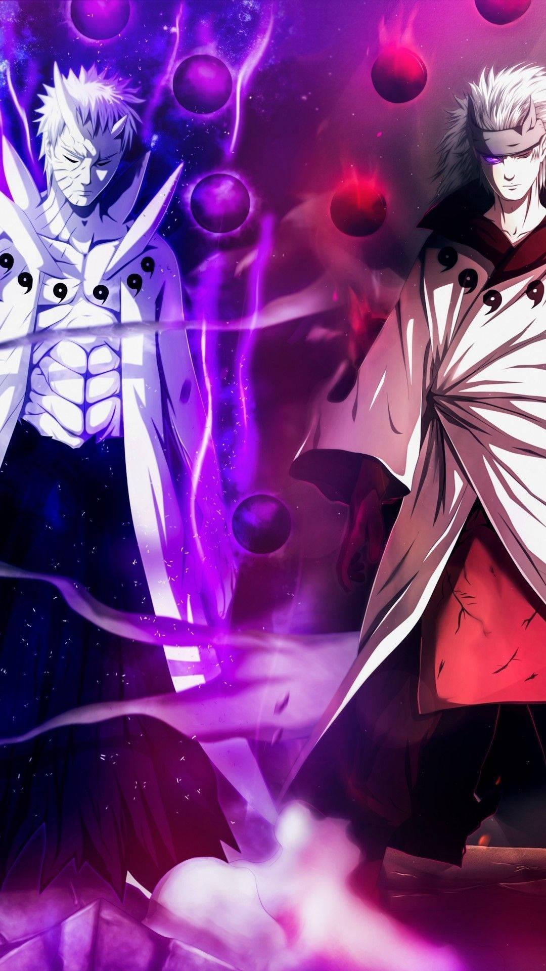 Naruto Live Obito și Madara Chakra Fundal