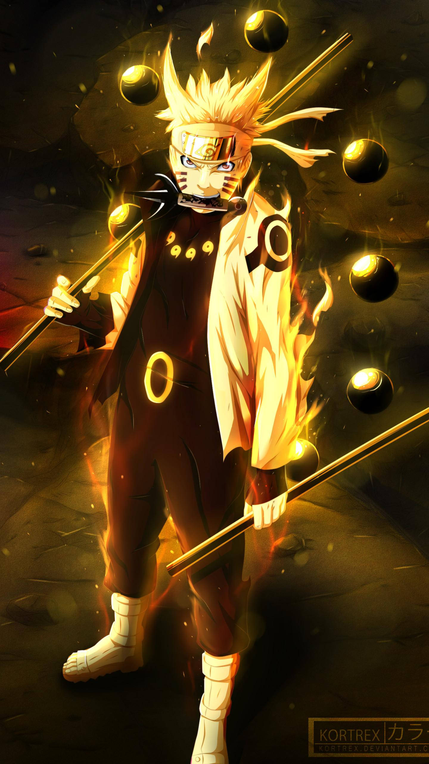 Naruto Sage al celor Șase Căi Telefon Fundal
