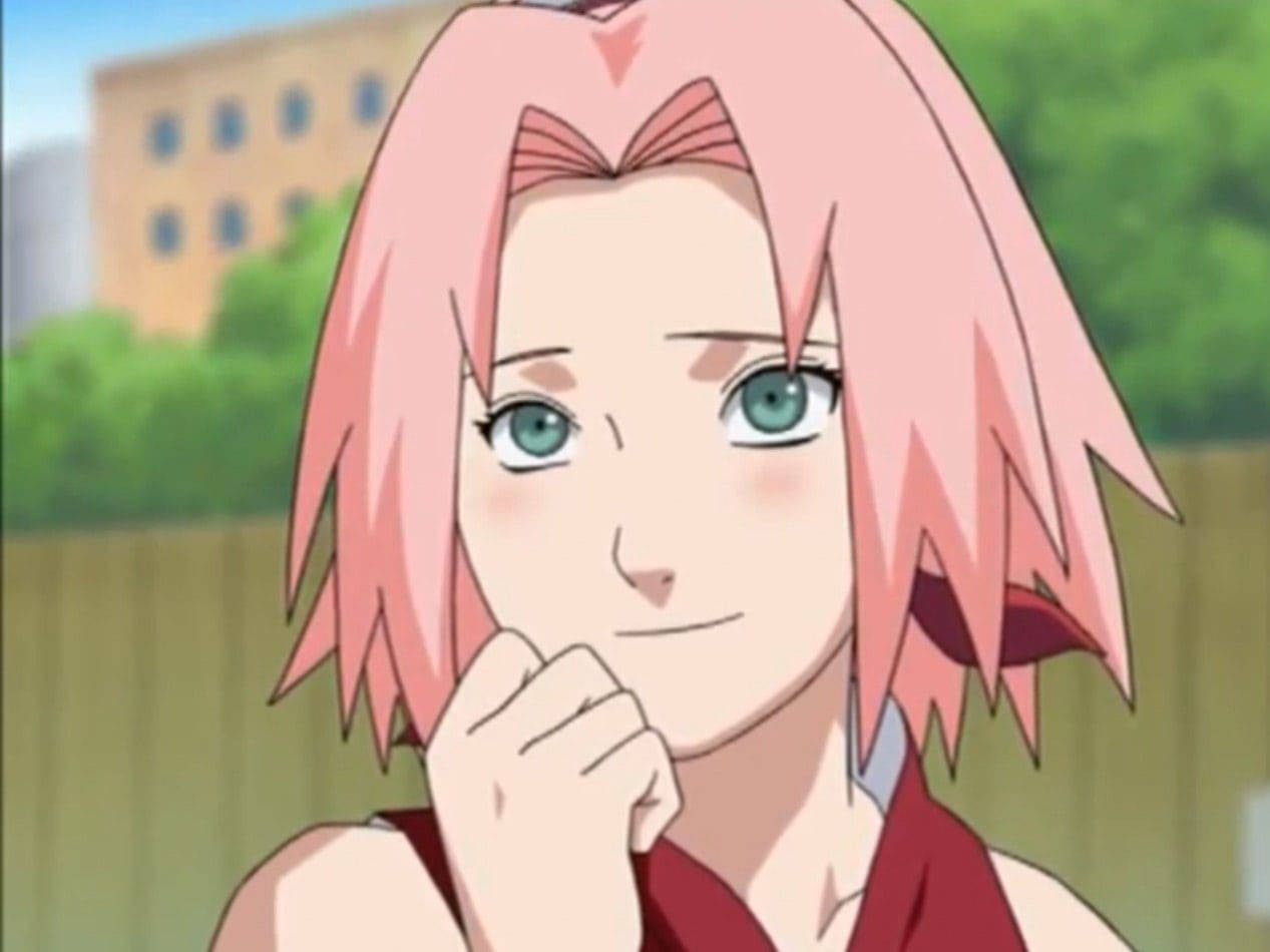 Naruto Sakura drăguță Fundal