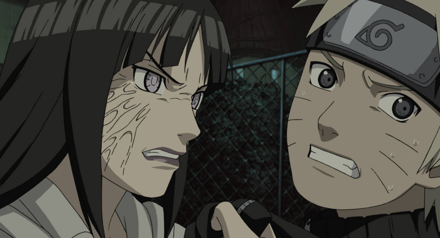 Naruto și Hinata Byakugan Fundal