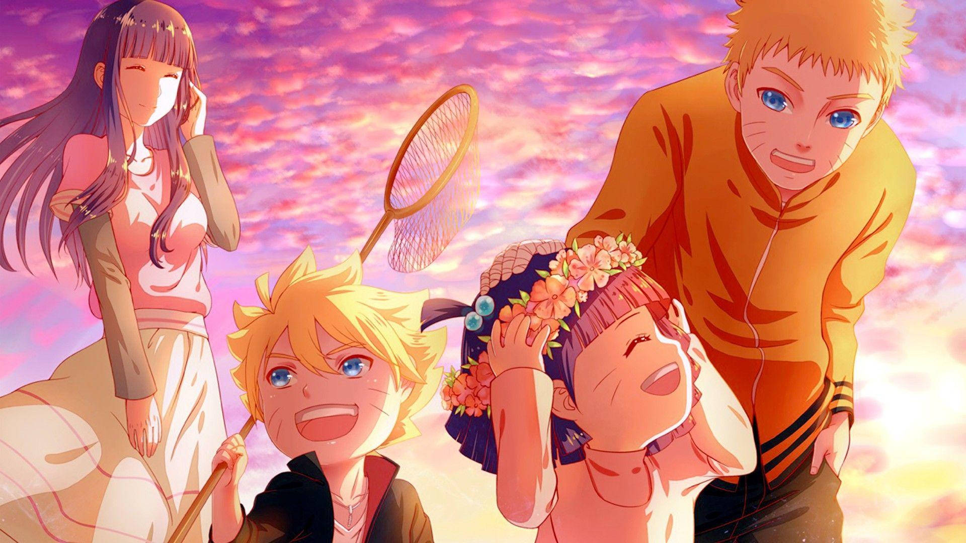 Naruto și Hinata - Legătura de neclintit Fundal