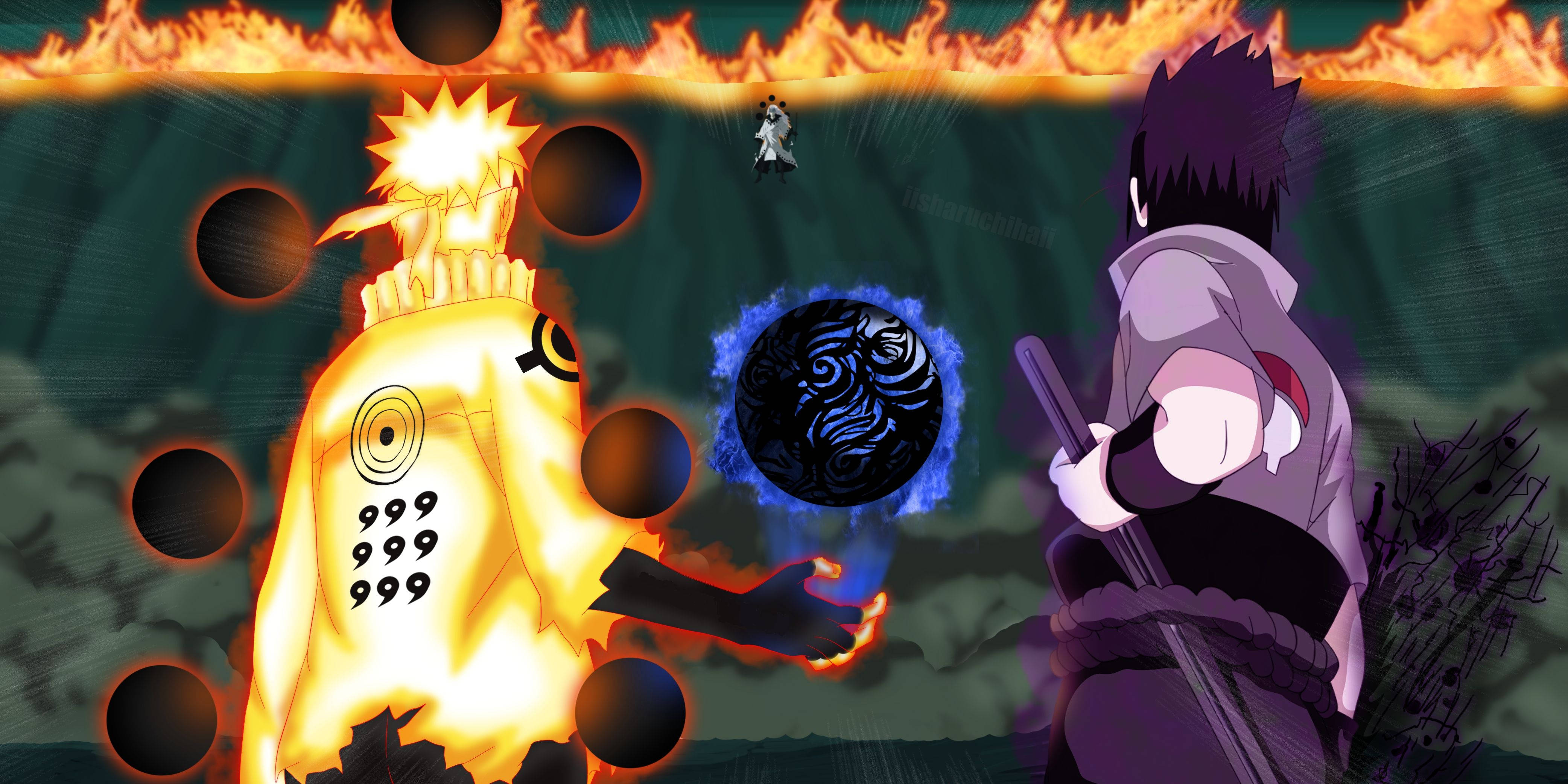 Naruto și Sasuke, din nou împreună! Fundal