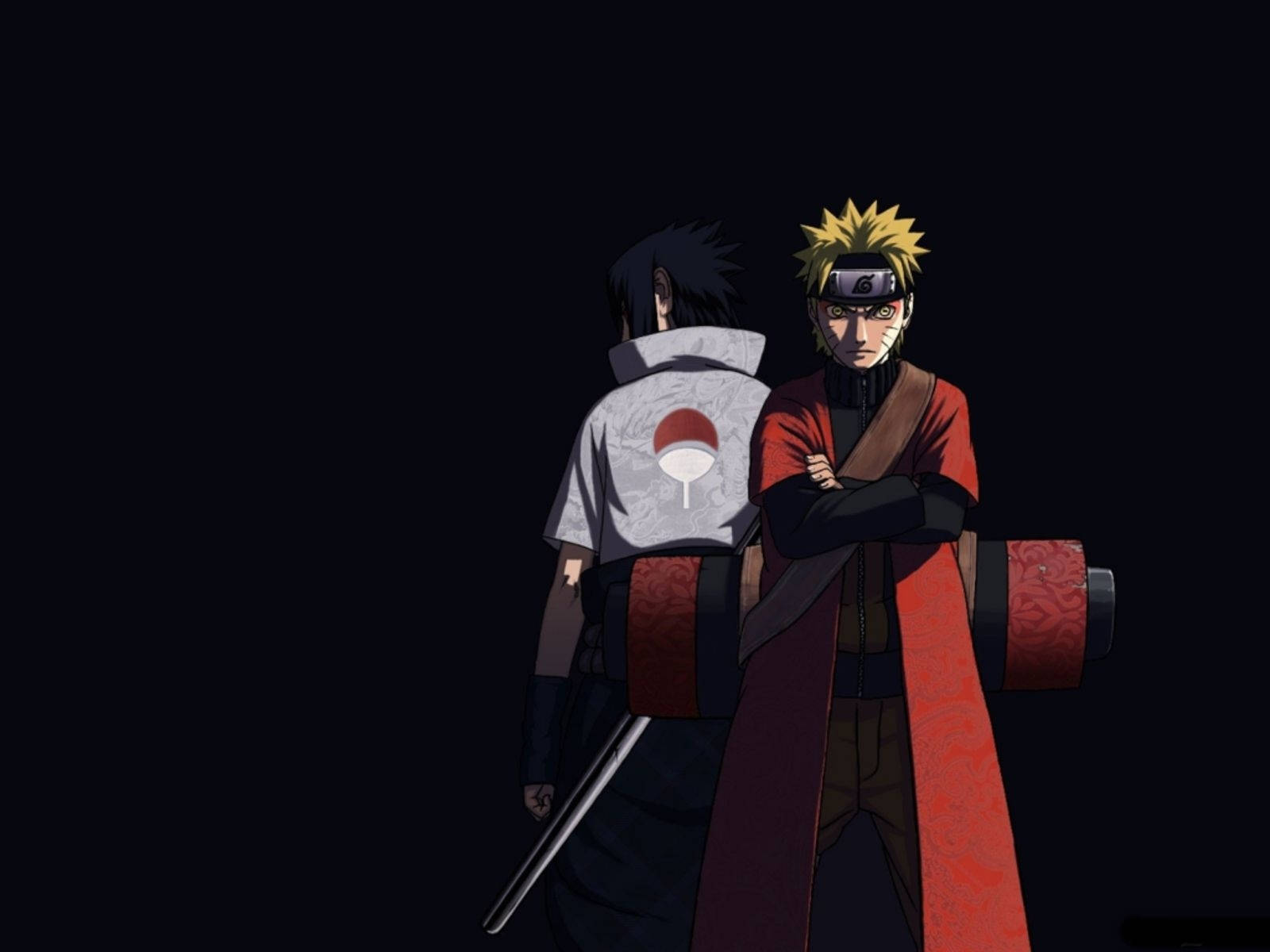 Naruto și Sasuke Uchiha Fantastici Fundal