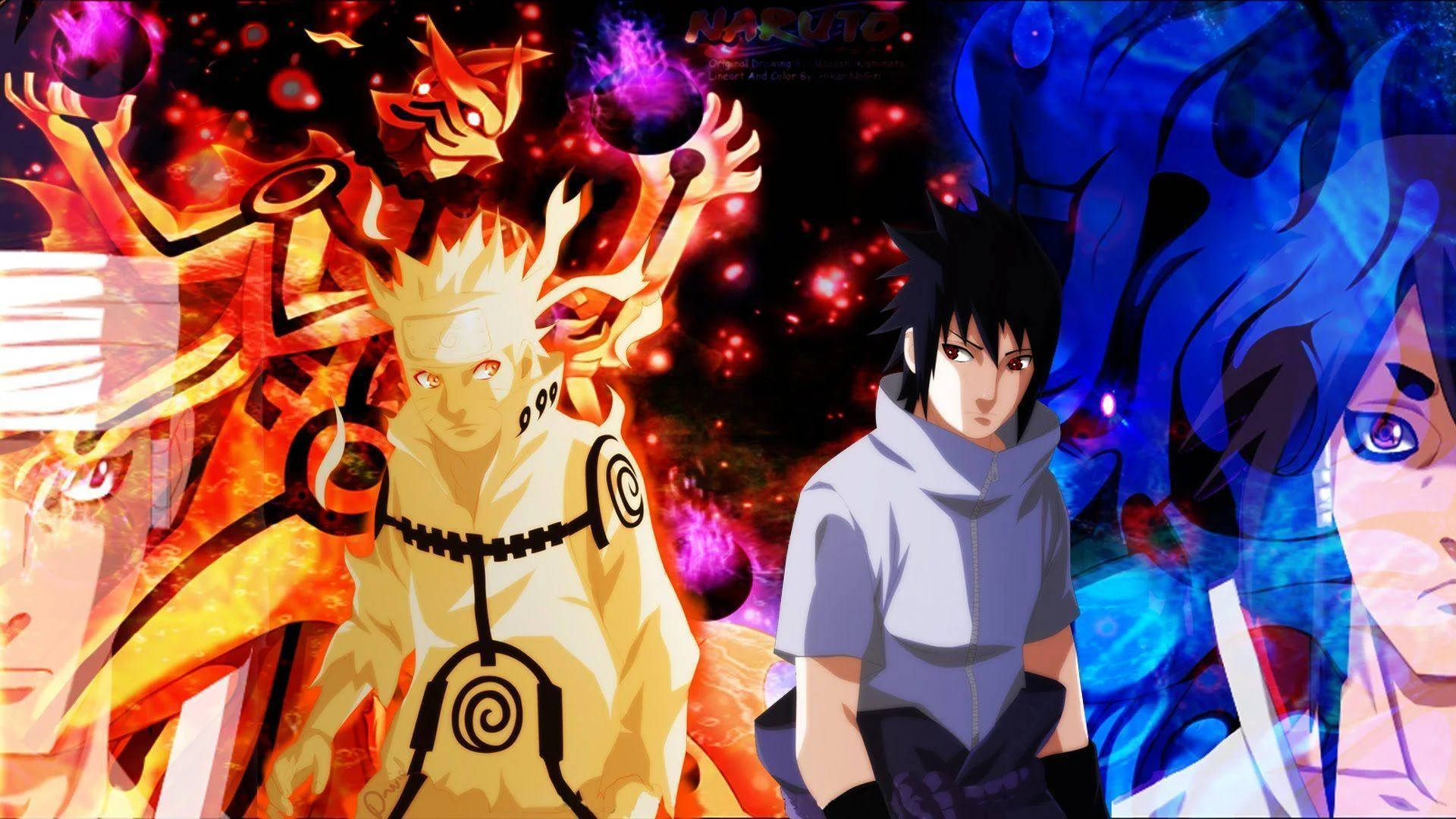 Naruto și Sasuke Viețile Trecute Fundal