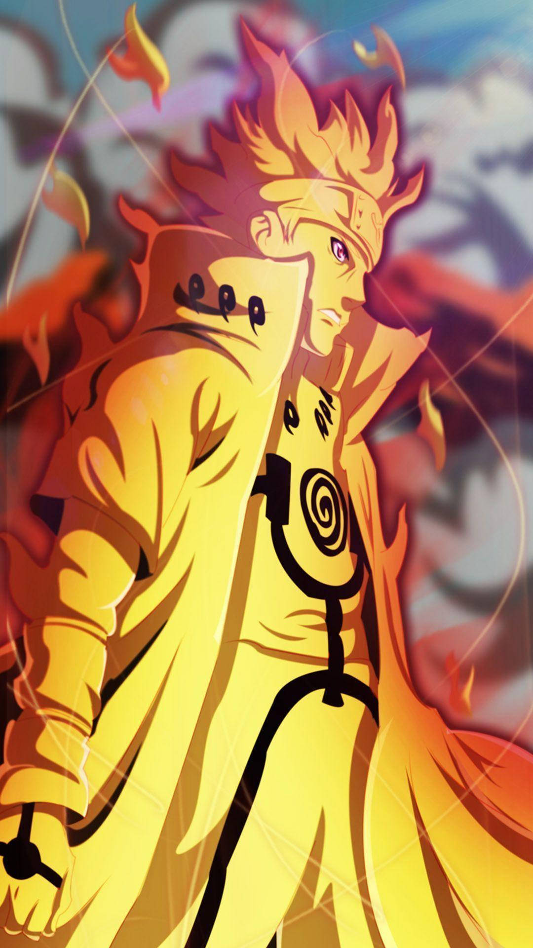Naruto Telefon Lateral Fundal