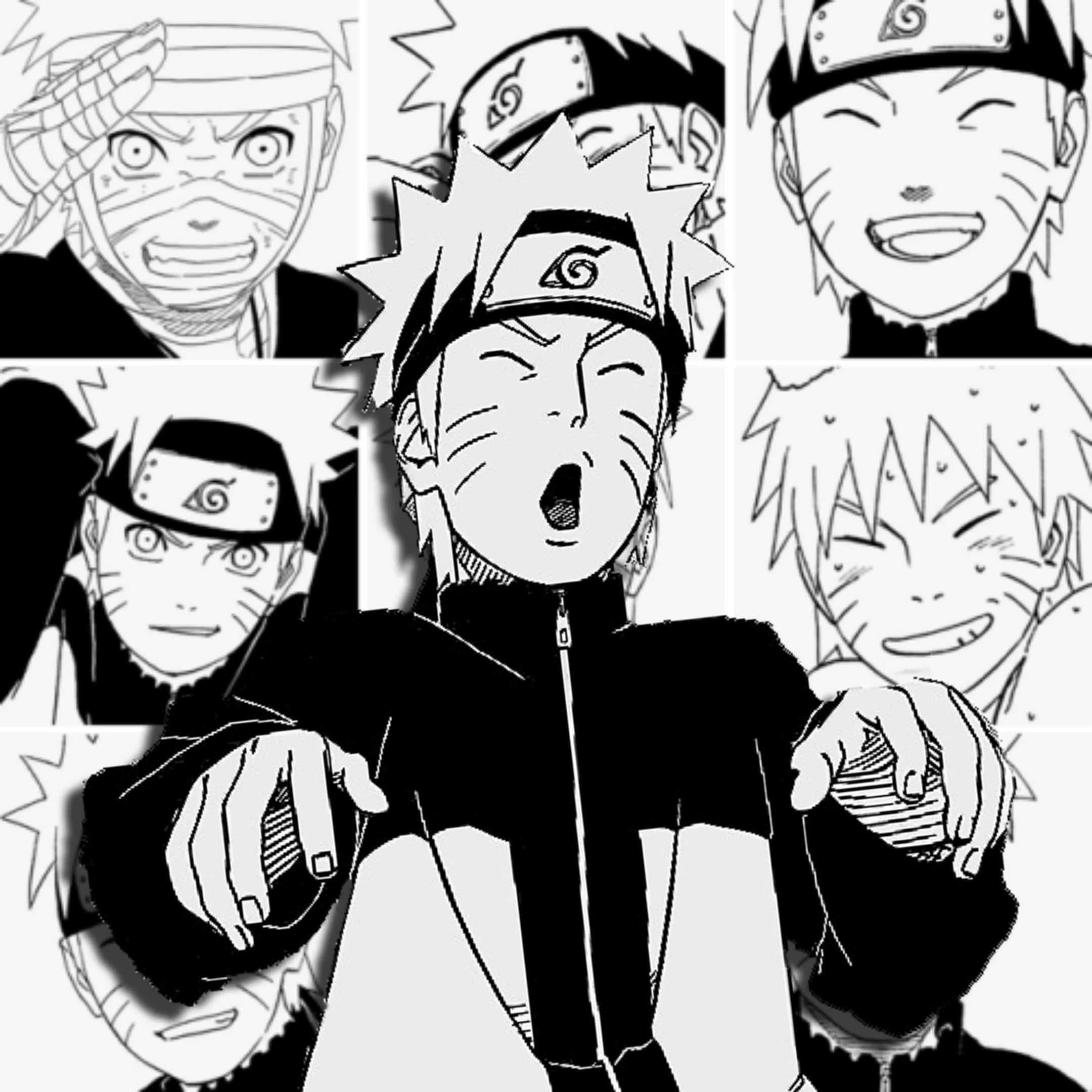 Naruto Uzumaki din Satul Frunzei Fundal