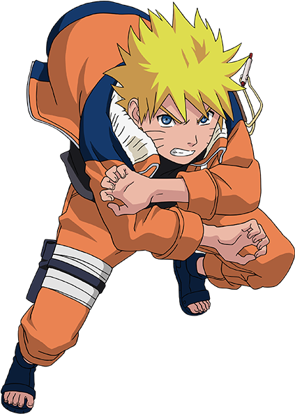 Naruto Uzumaki Gata de Luptă Fundal